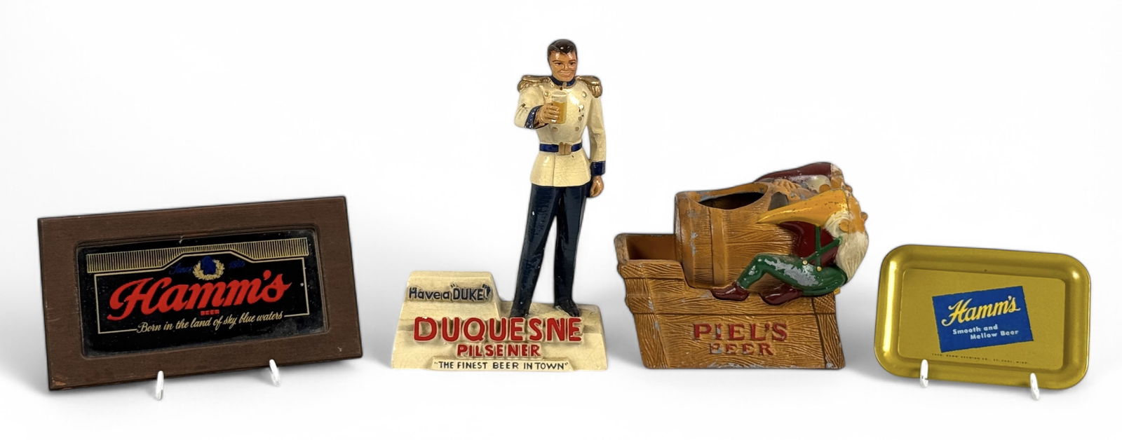 (4) Vintage Beer Displays Including Hamm's Mirror (1 of 6)