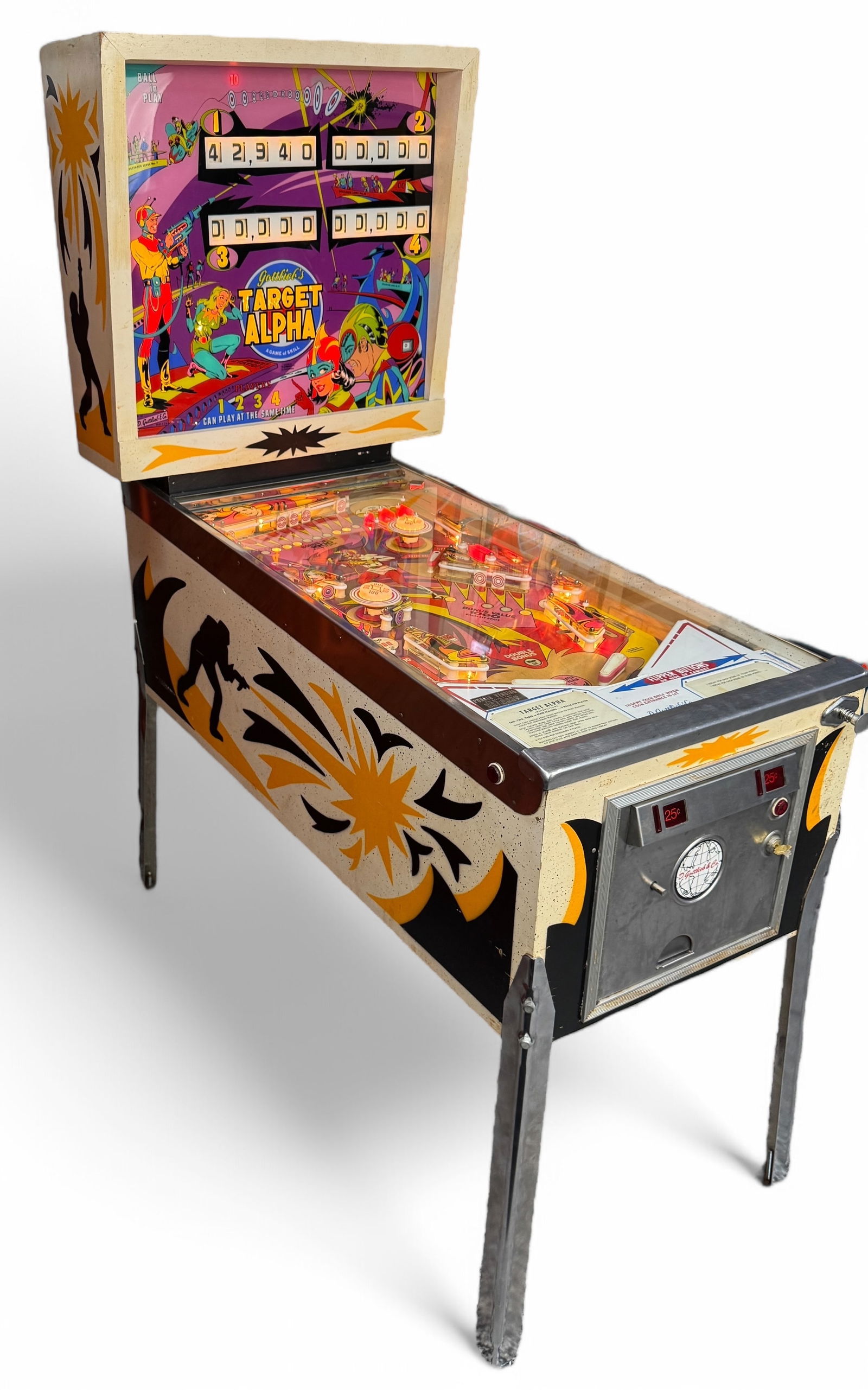 Target Alpha Gottlieb Pinball Machine (1 of 11)