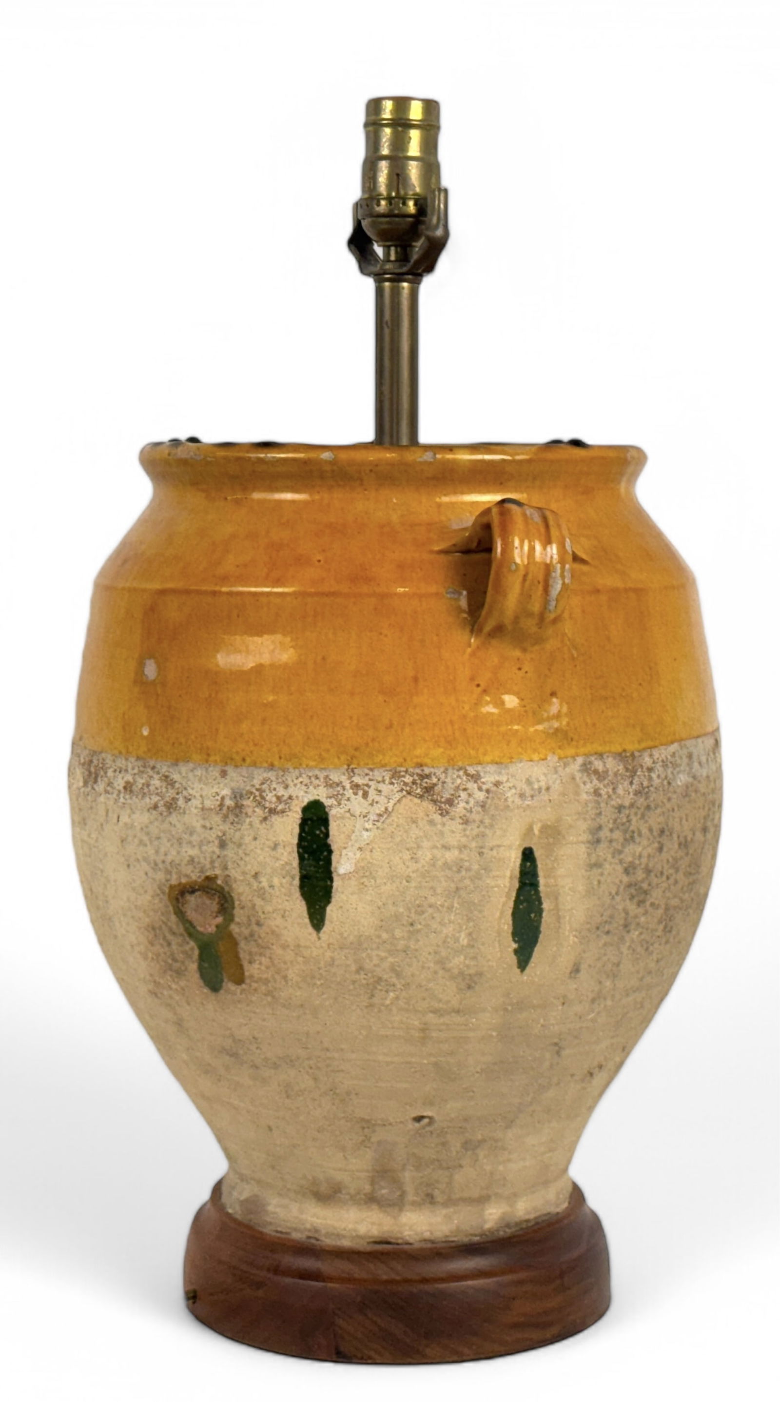 Antique French Confit Pot Lamp (1 of 5)