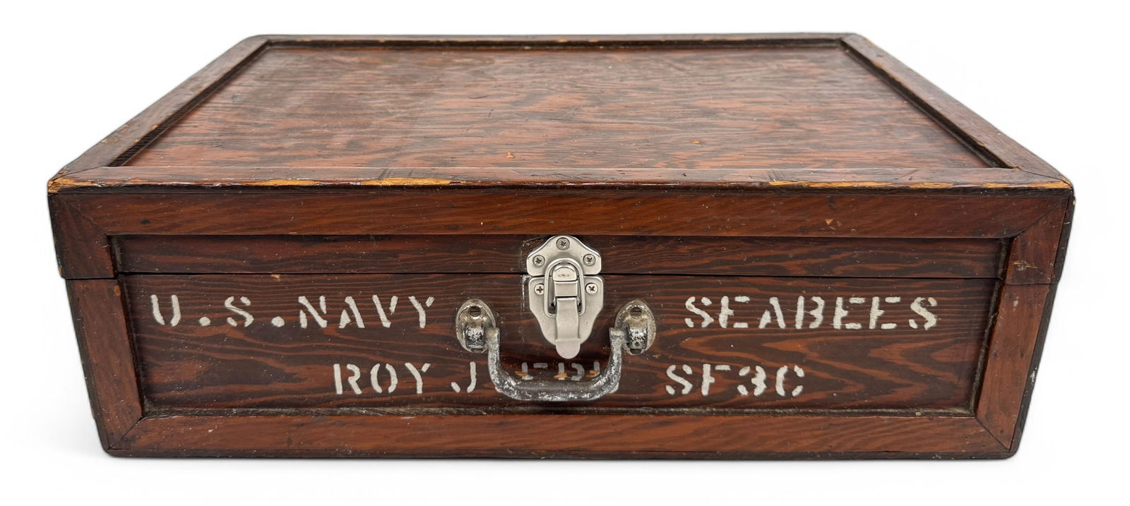 WWII US Navy Seabees Chest (1 of 5)