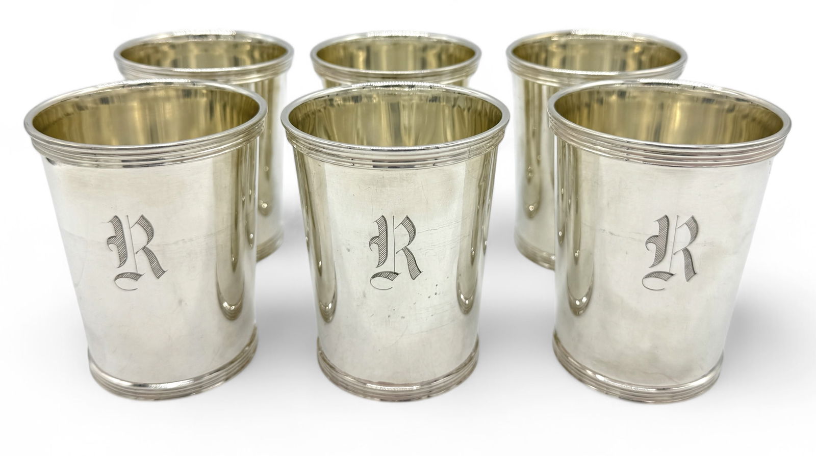 (6) Sterling Silver International Mint Julep Cups (1 of 5)
