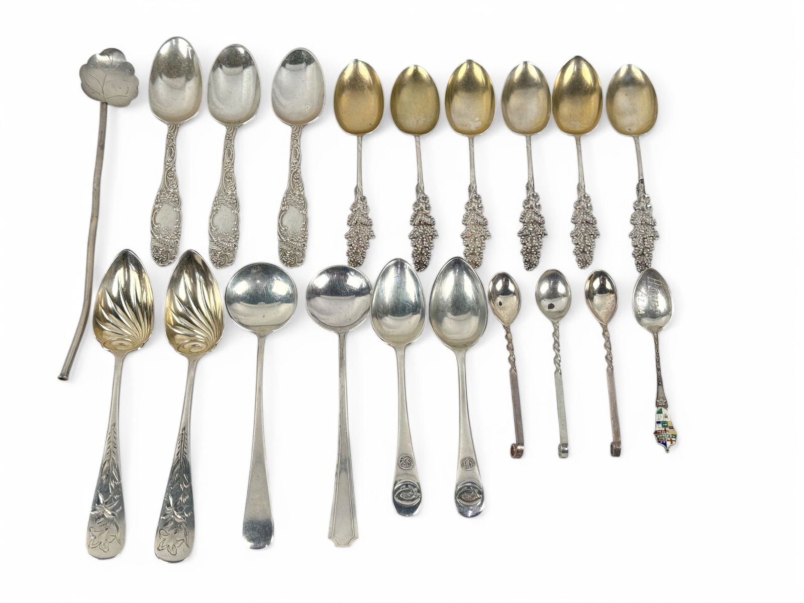 (19) Assorted Sterling Silver Spoons (1 of 8)