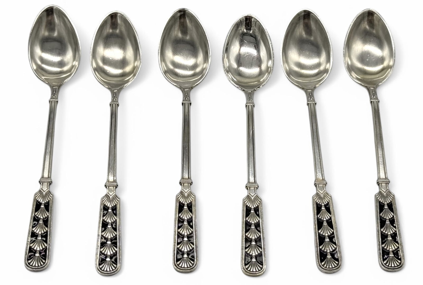 David Andersen Art Deco Sterling Demitasse Spoons (1 of 4)