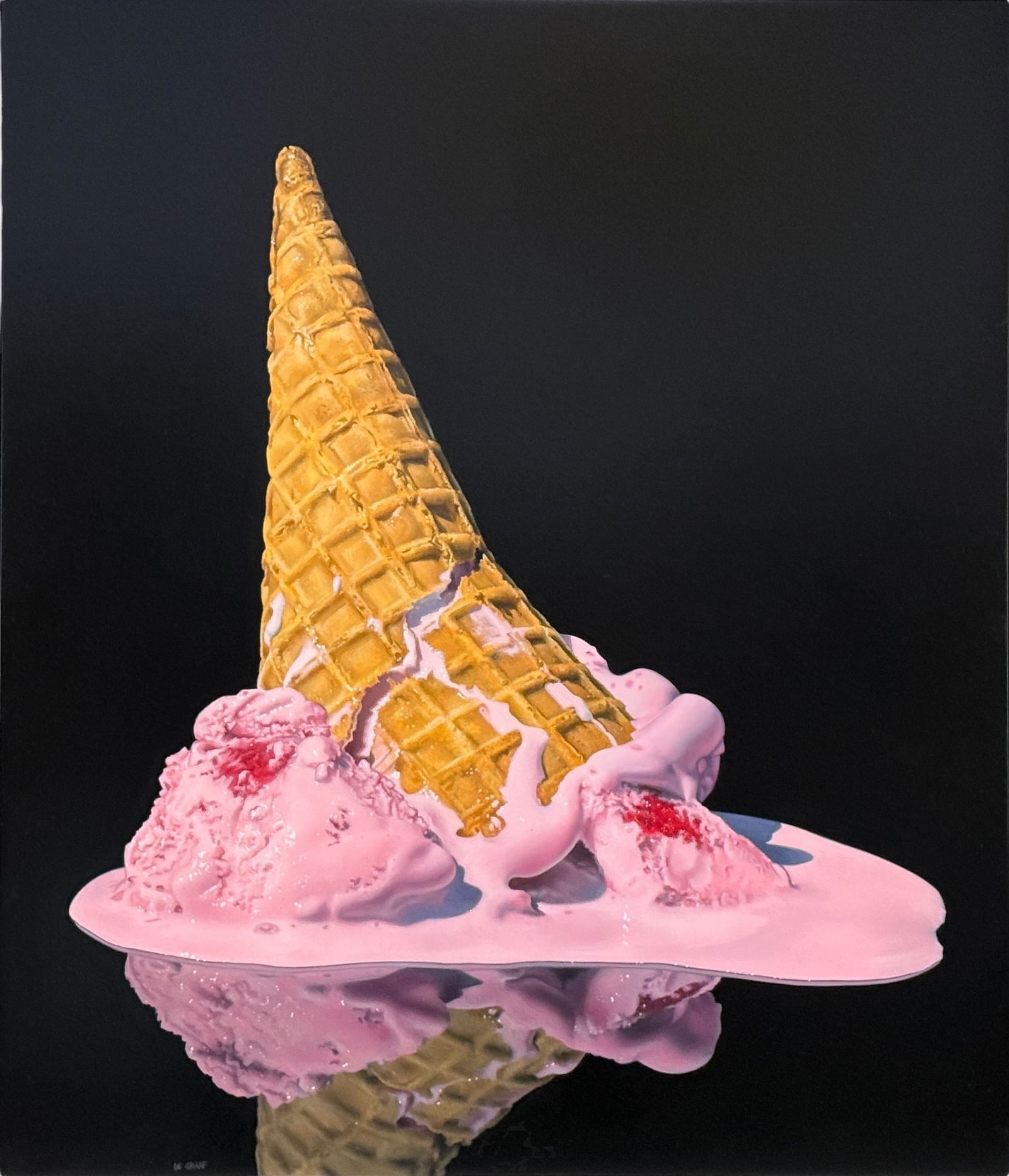Jason De Graaf "Strawberry" Acrylic on Canvas (1 of 9)