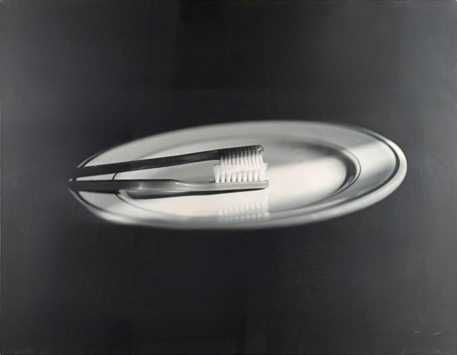 James Henkel "Plate 1 (Lock)" 1992 Photograph: Hand signed lower right. Frame: 30" x 37" Image: 25" x 32 1/2" Condition: The frame shows very slight signs of wear, image is in good condition.