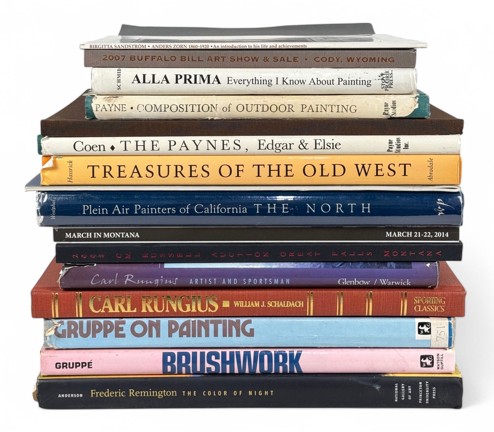 A Collection Of (16) Art Books (1 of 6)