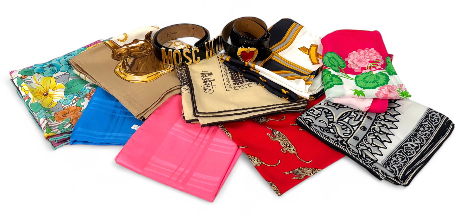 Lot of Designer Accessories – Scarves & Belts (1 of 6)