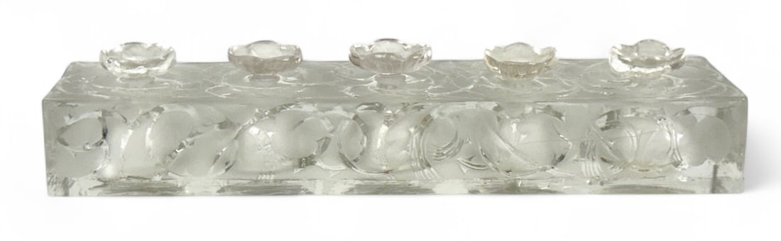 Rene Lalique La Renommee D'Orsay Glass Perfume Sampler (1 of 5)