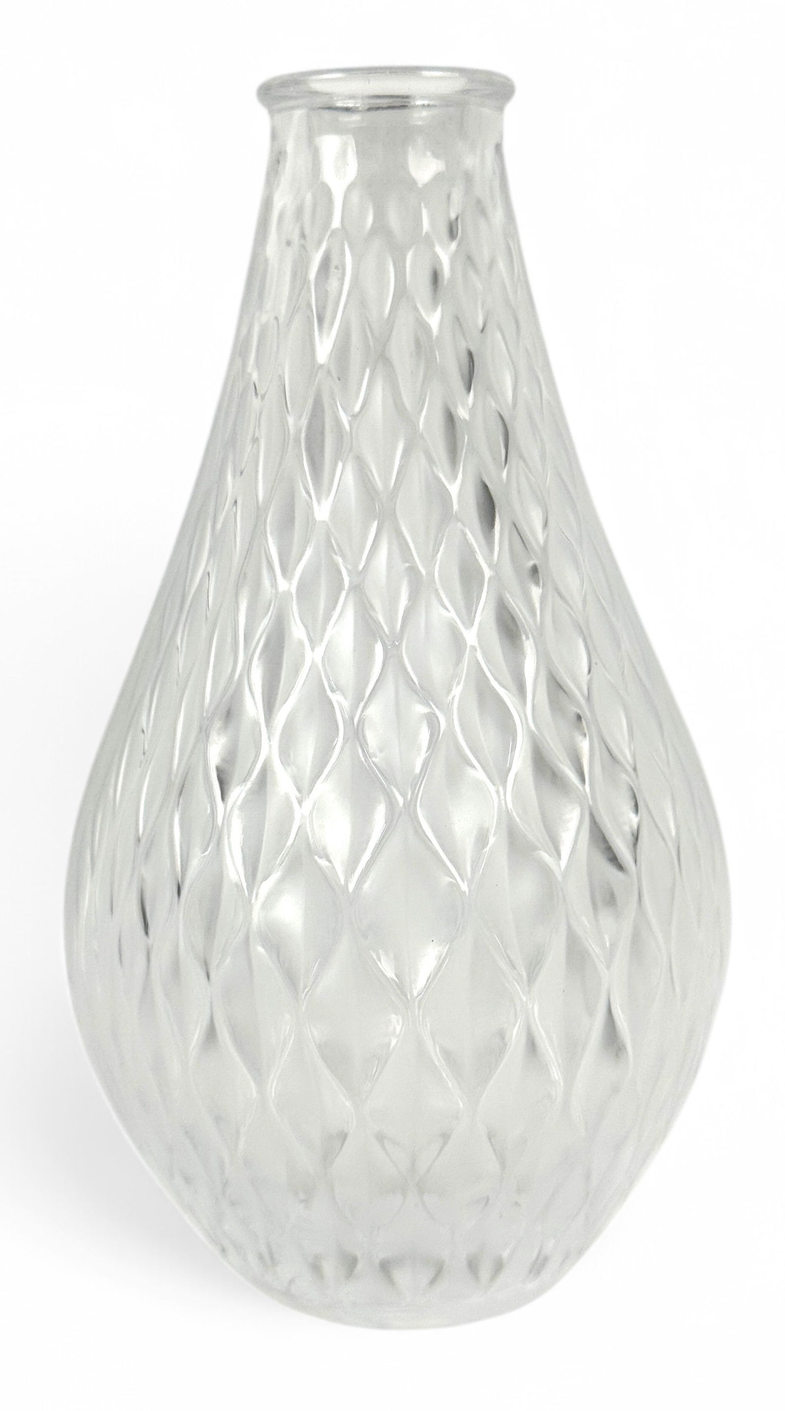 Lalique "Vibration" Crystal Bud Vase: Engraved "Lalique France". Height: 6 1/4" Condition: Very good with no chips or cracks.