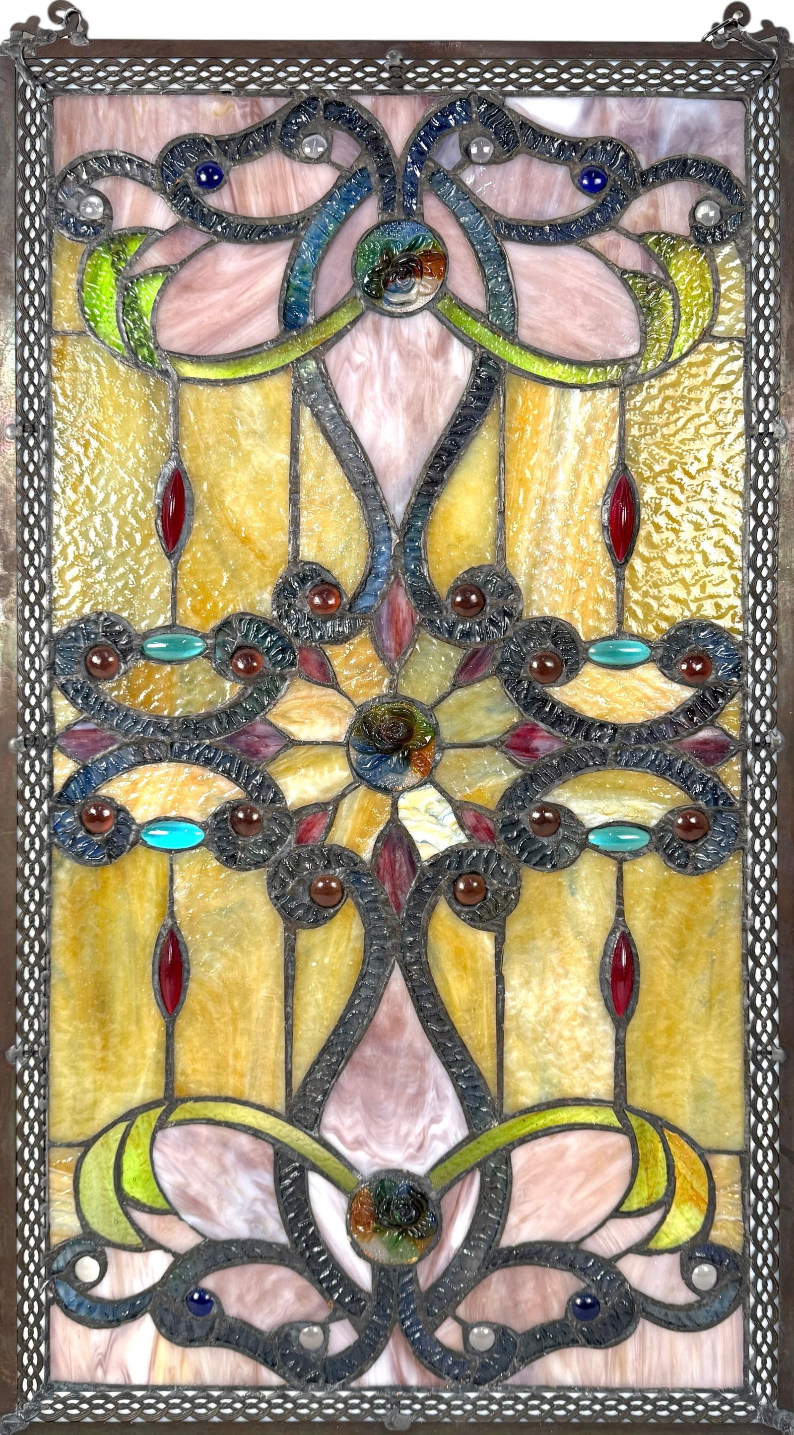 Stained Glass Hanging Window Panel (1 of 3)