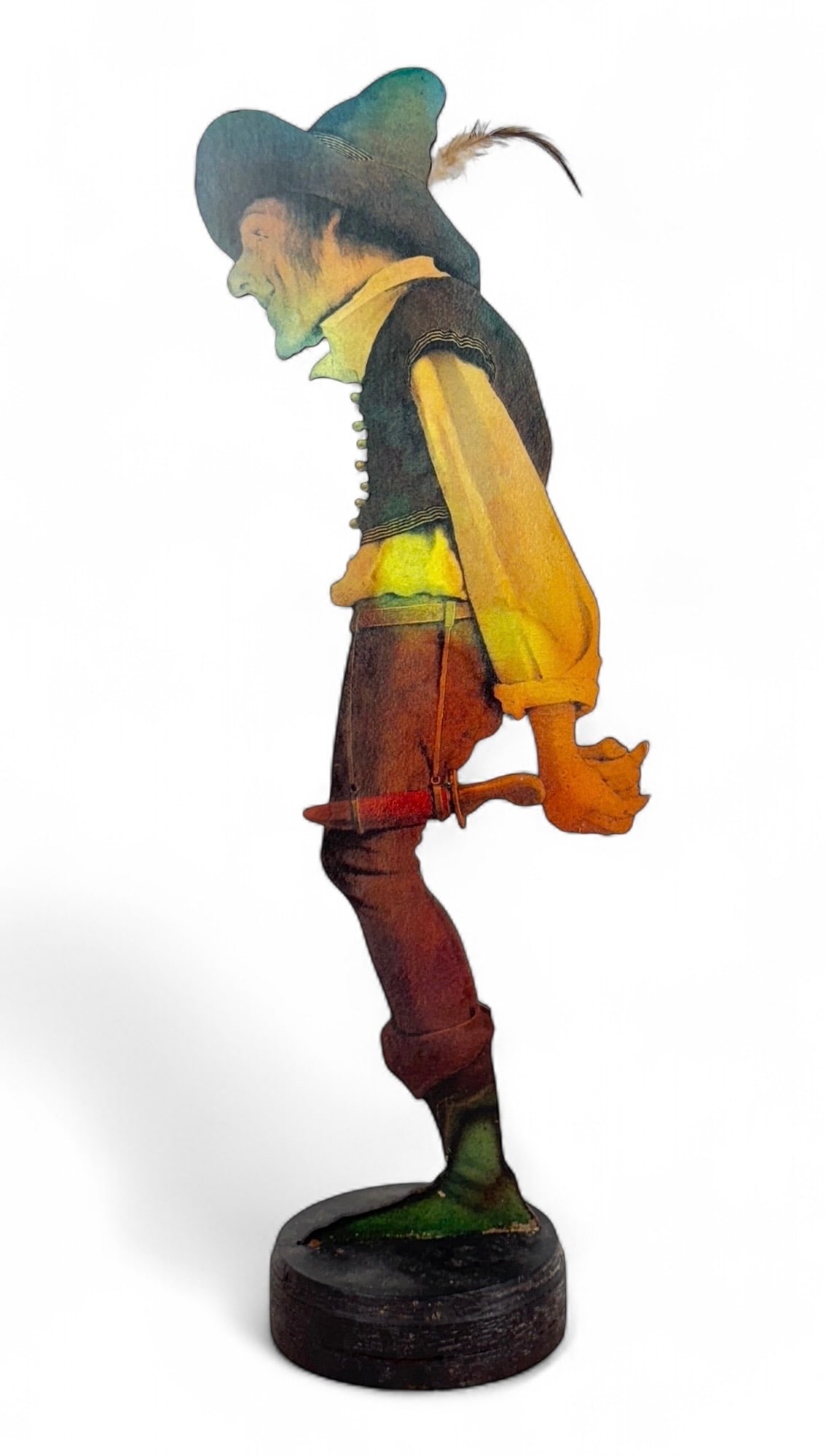 Antique Maxfield Parrish Wood Cutout (1 of 4)