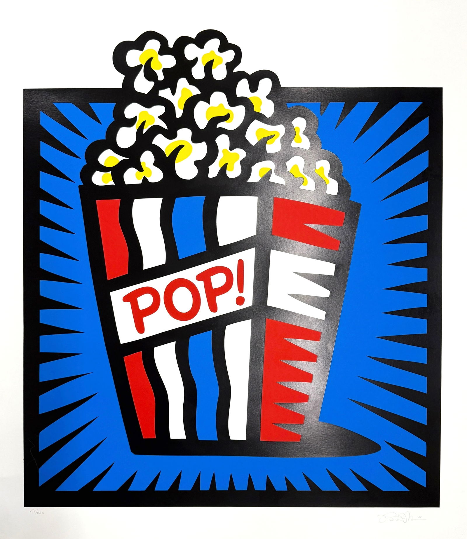 Burton Morris "Pop" Serigraph (1 of 3)
