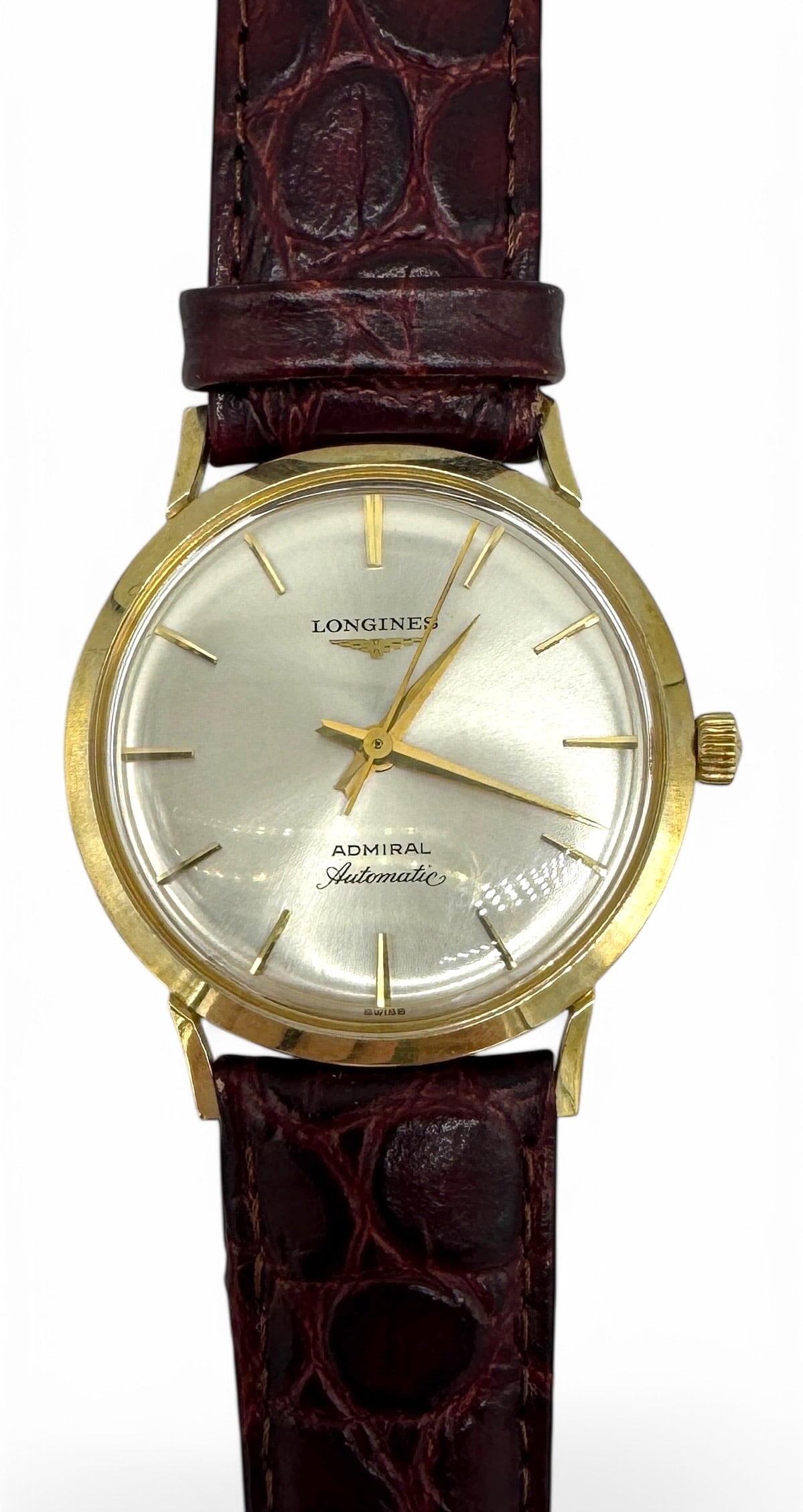 Longines 14K Yellow Gold Admiral Automatic Men's Watch (1 of 5)
