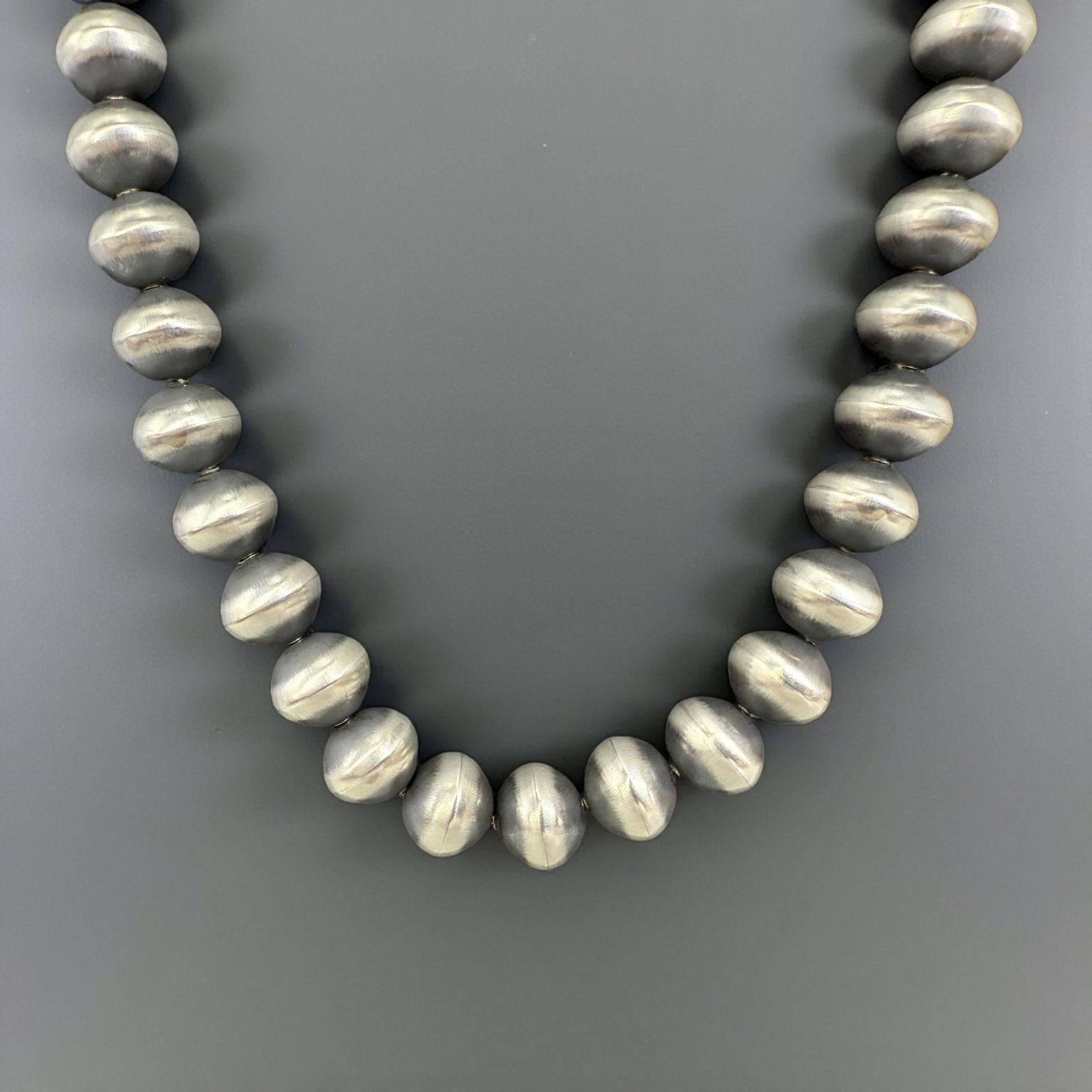 Rose Martin Sterling Silver Beaded Necklace (1 of 4)