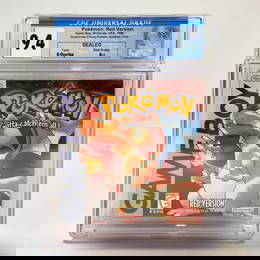 Pokemon Red Version Gameboy Sealed CGC 9.4 A++