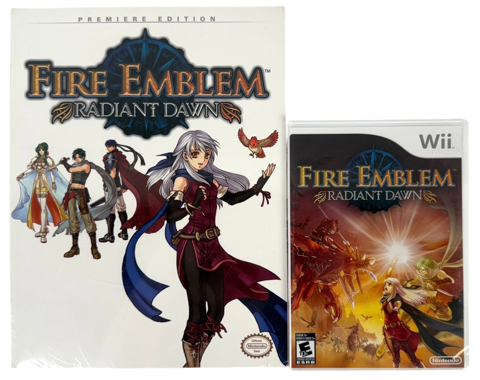 Fire Emblem "Radiant Dawn" Book & Game: Platform: Nintendo Wii (2007) Condition: Both are brand new and come in their original sealed packaging.