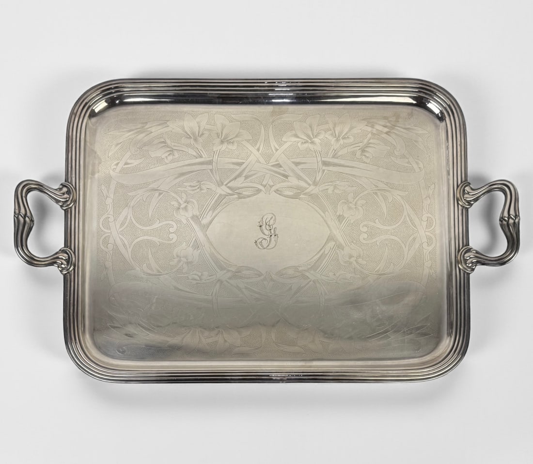 Large Christofle Silver Plated Serving Tray (1 of 4)
