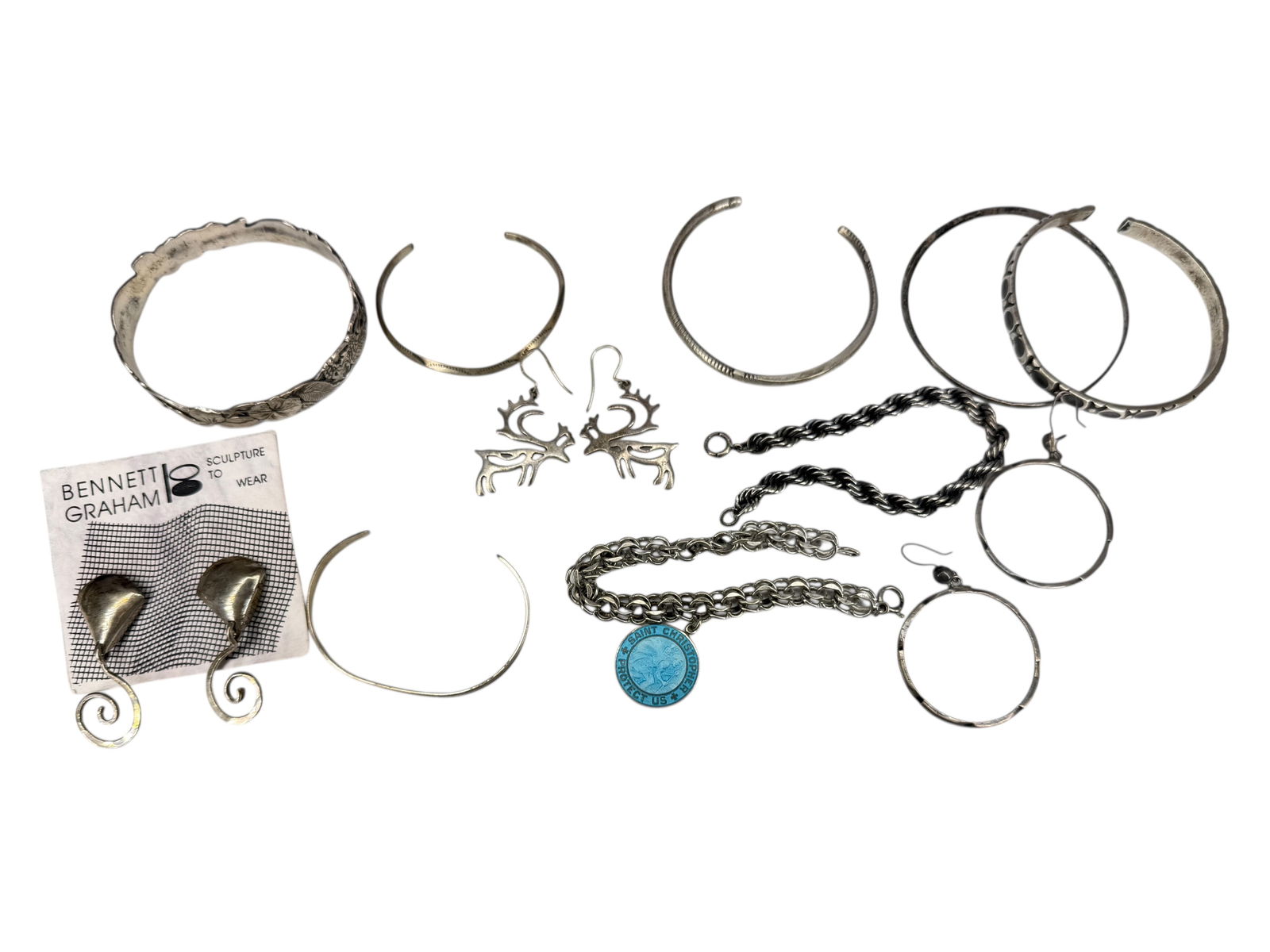 Group of Silver Jewelry - Some Sterling (1 of 3)