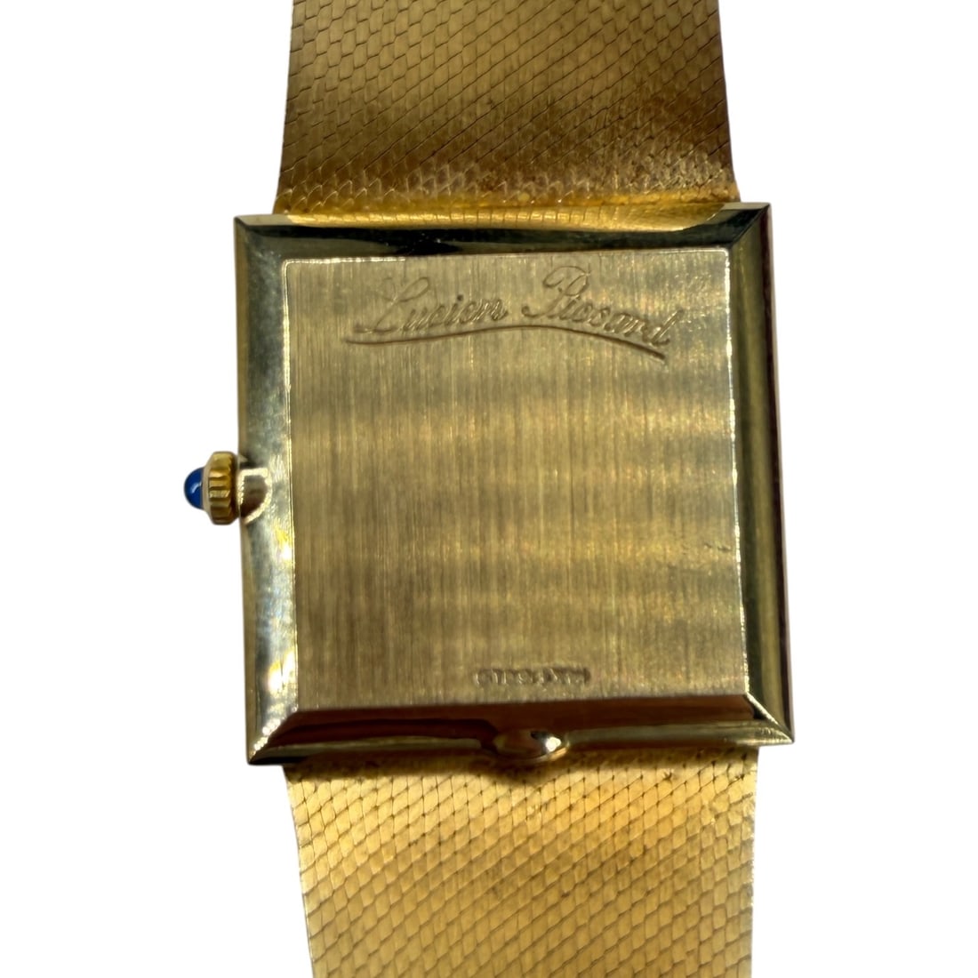 14K Solid Gold Lucien Piccard Watch - 4