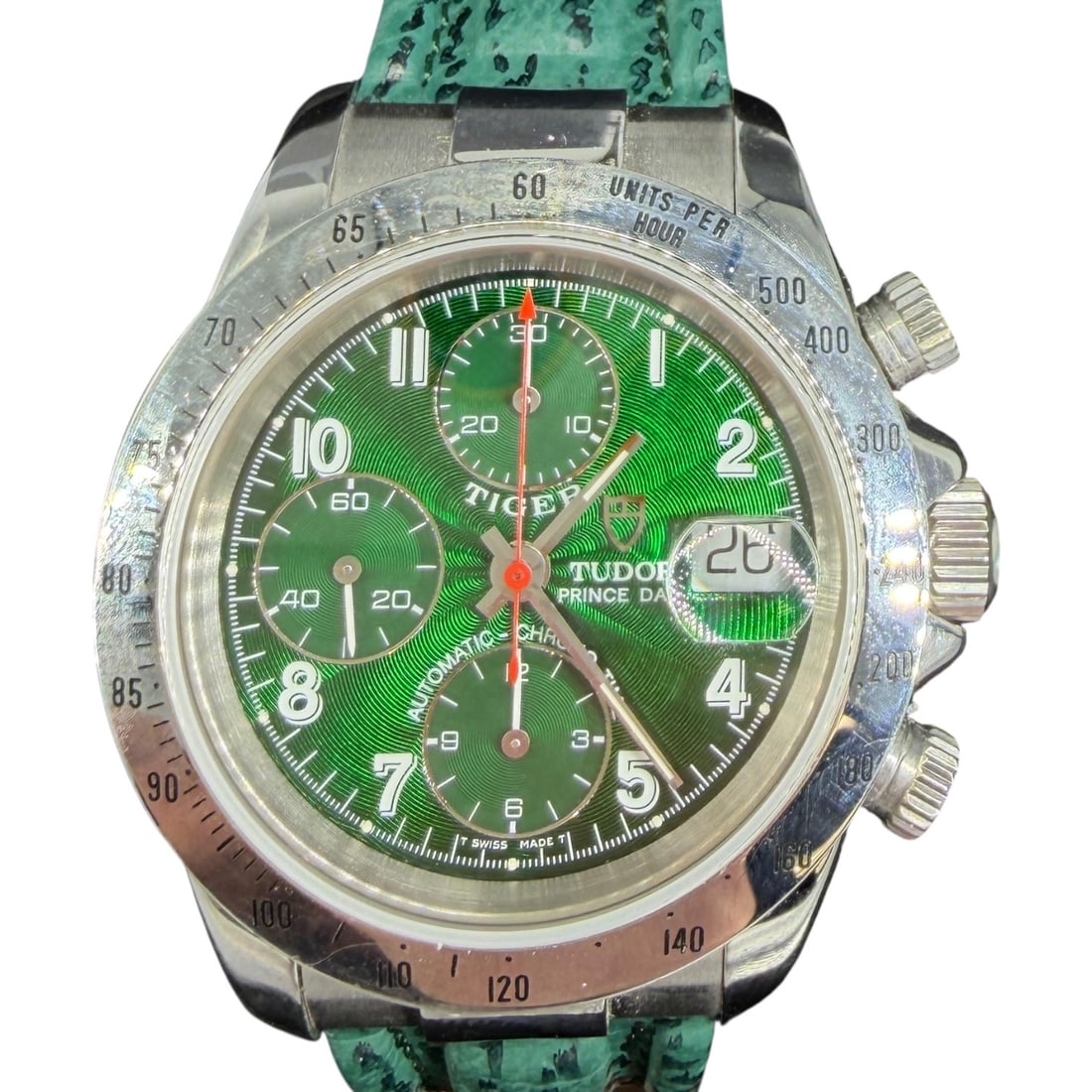 Tudor Prince "Tiger" Automatic 40mm Date Chronograph Green (1 of 5)