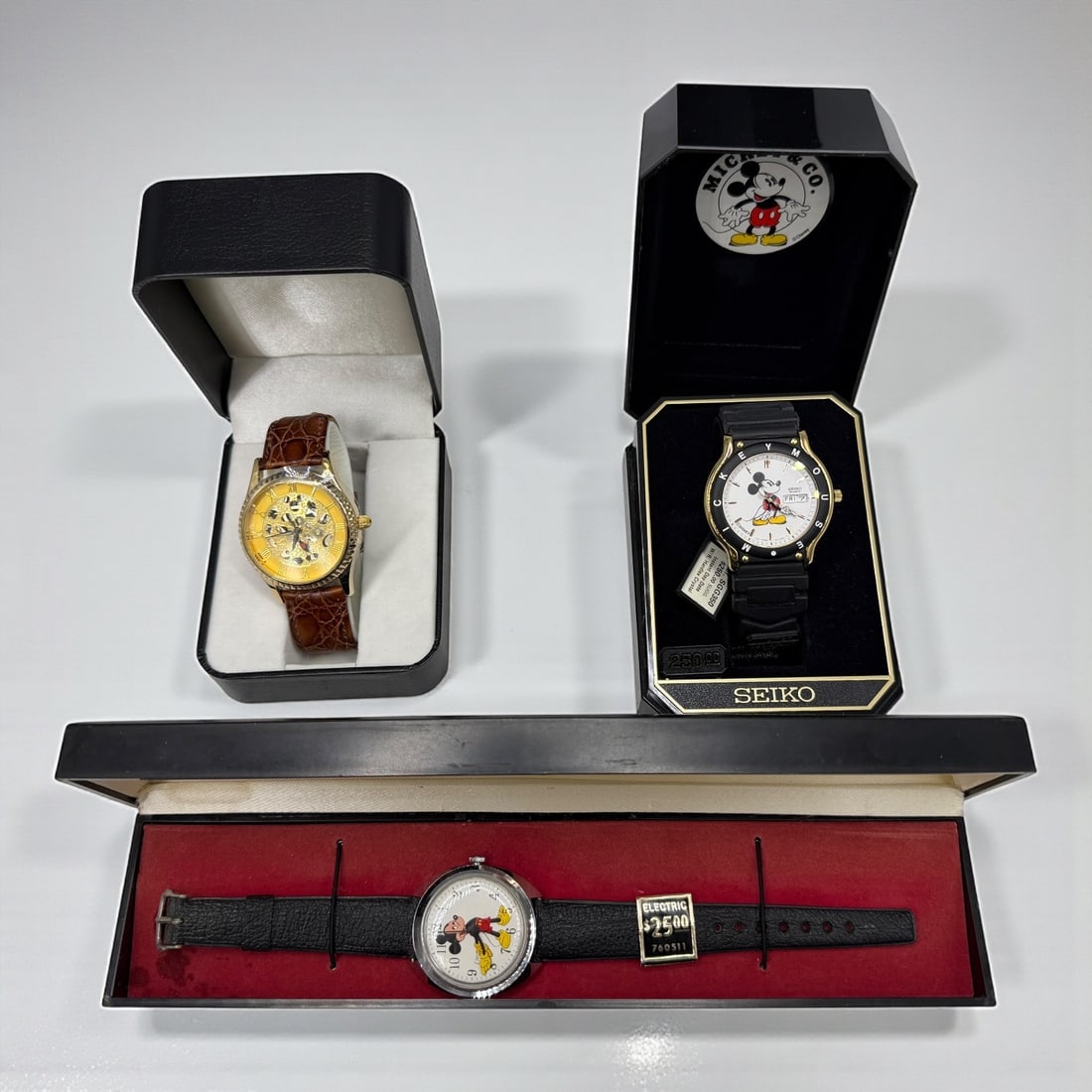 (3) Vintage Mickey Mouse Wrist Watches (1 of 4)