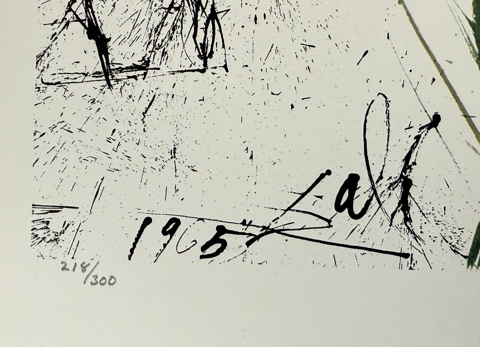 Salvador Dali "Spring Explosive" Lithograph - 4