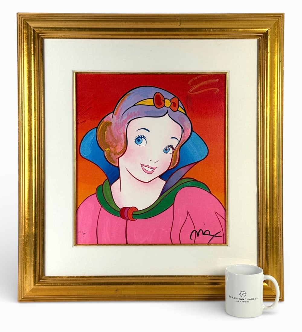 Peter Max 'Snow White' Serigraph - 5