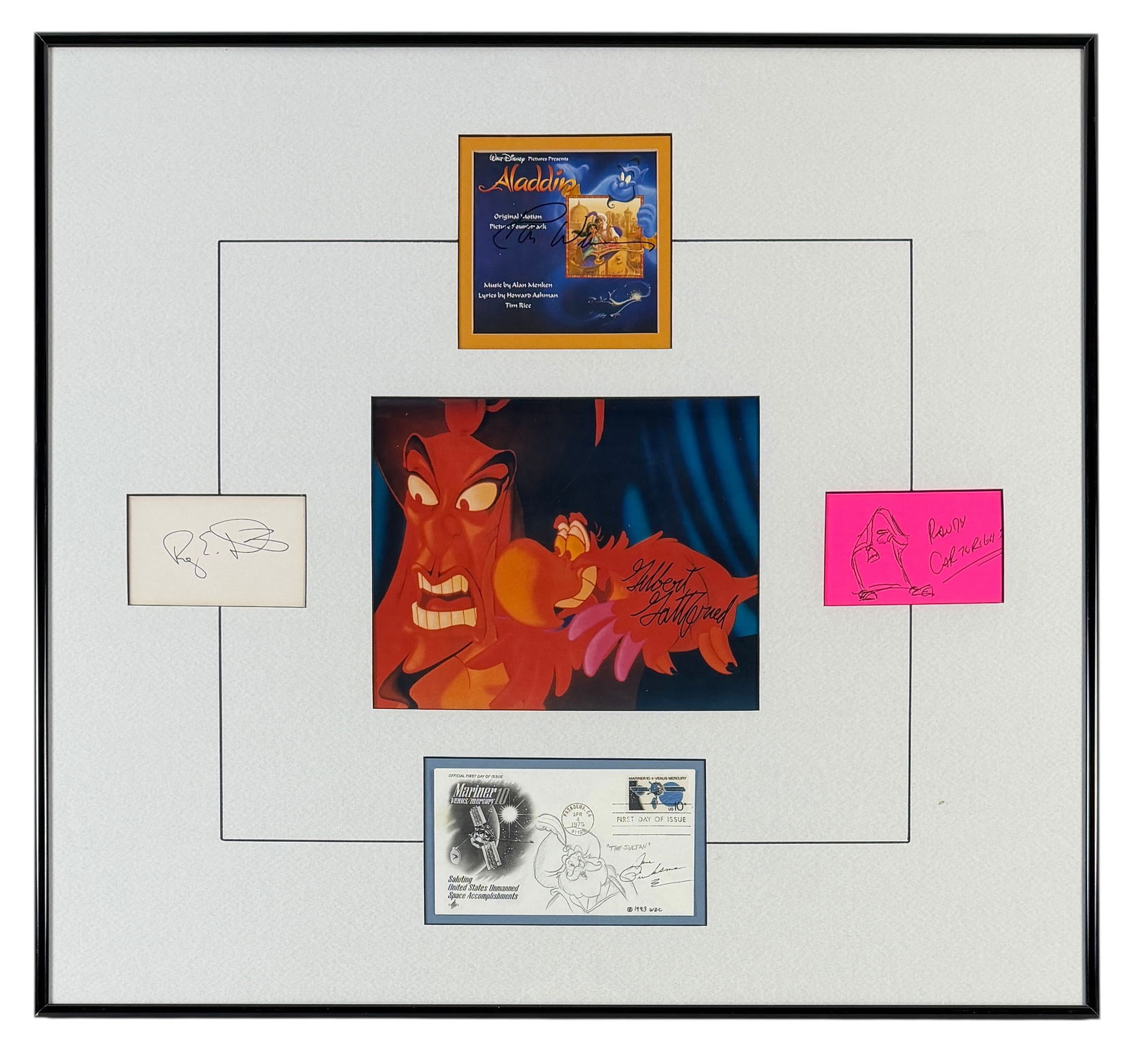 Aladdin Cast Signed Ensemble - 2