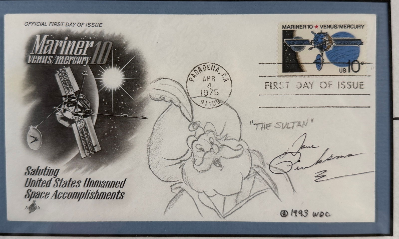 Aladdin Cast Signed Ensemble - 4