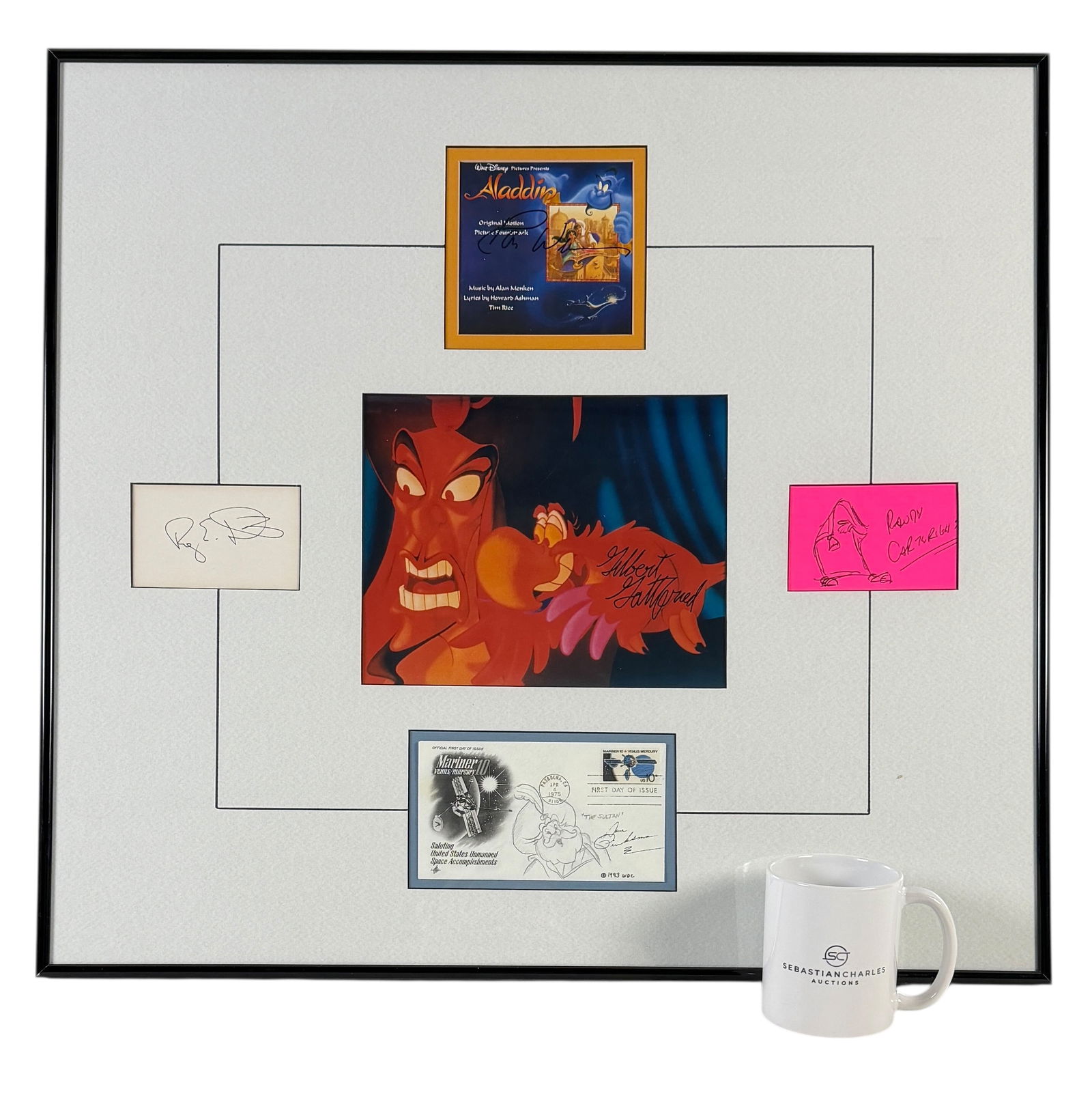 Aladdin Cast Signed Ensemble - 8