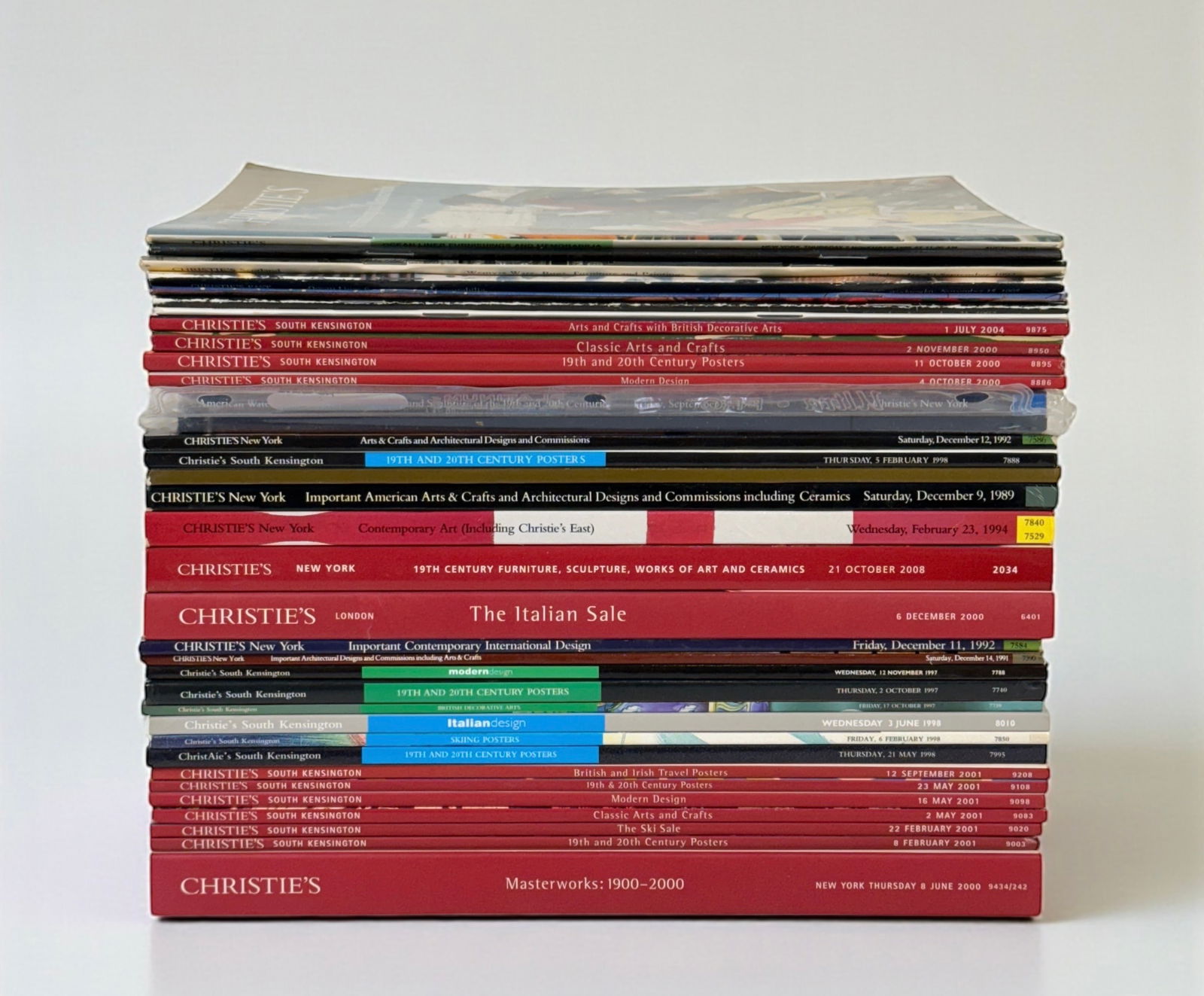 (34) Christie's Catalogs - Misc. Categories (A) (1 of 2)