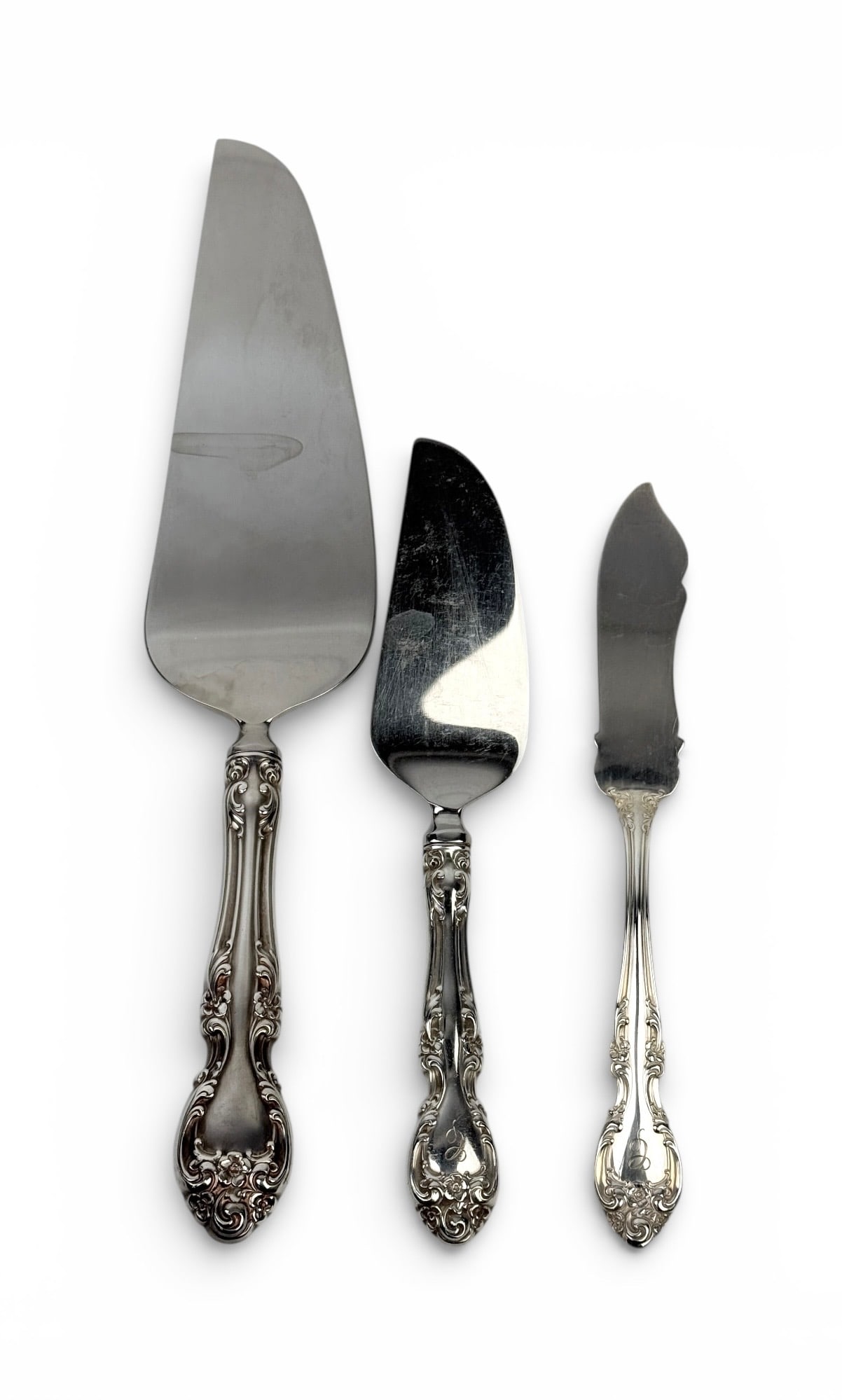 (217 pc) Gorham Melrose Sterling Silver Flatware Set - 5