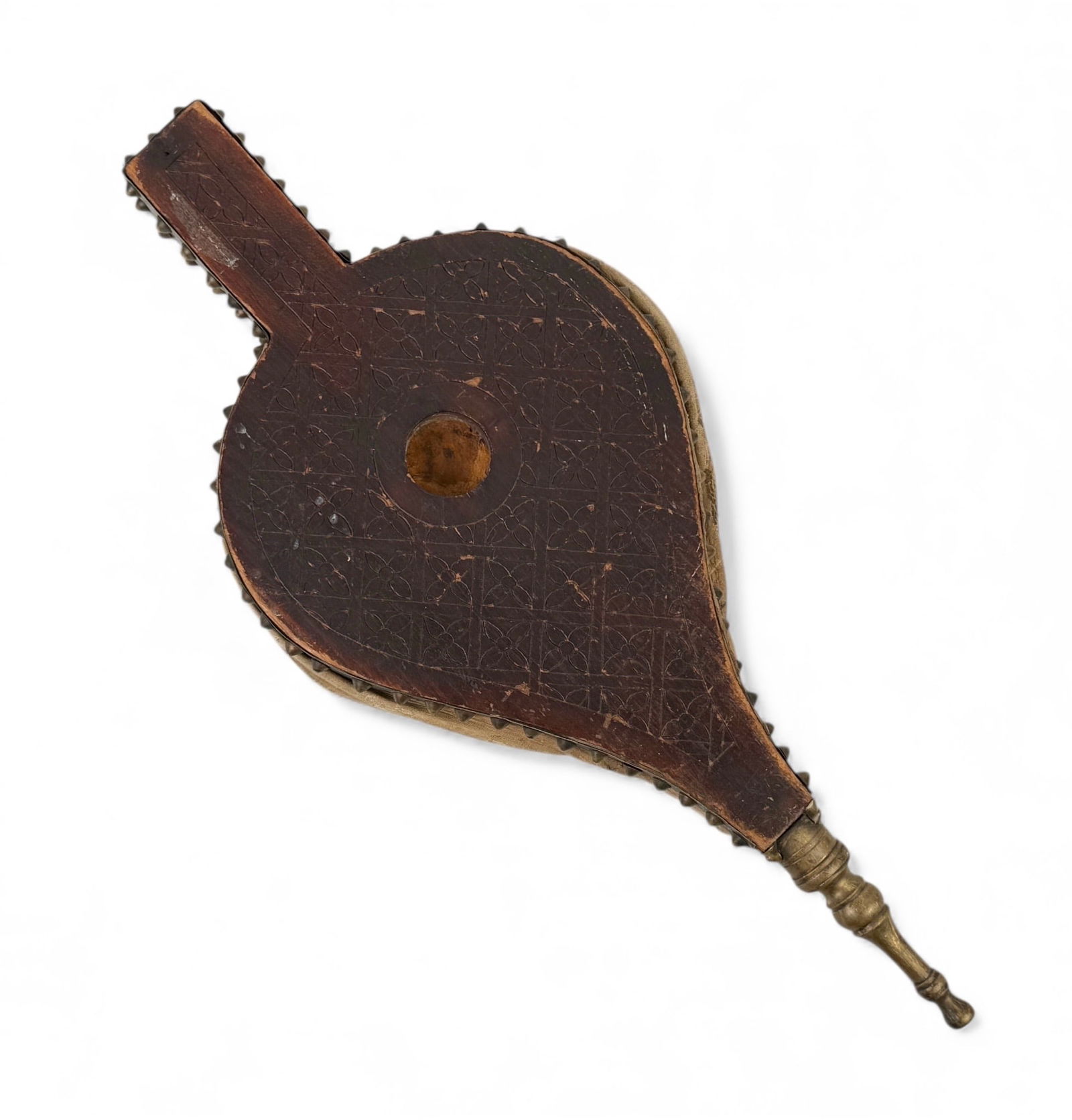 (7pc) Antique Fireplace Bellows - 8