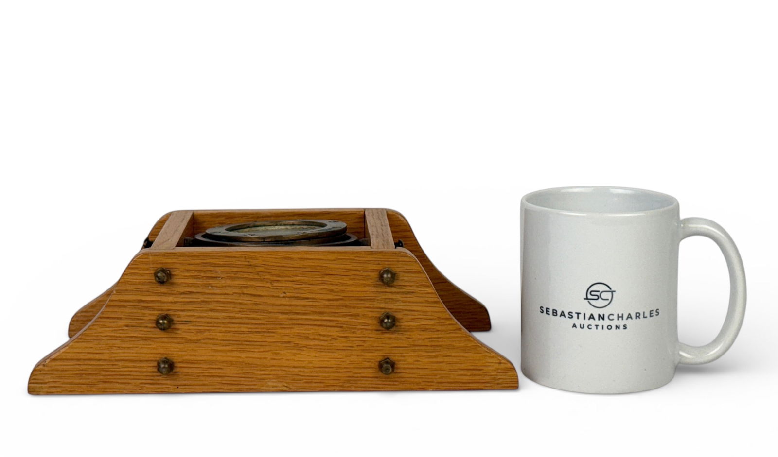 Antique Nautical Compass - 7