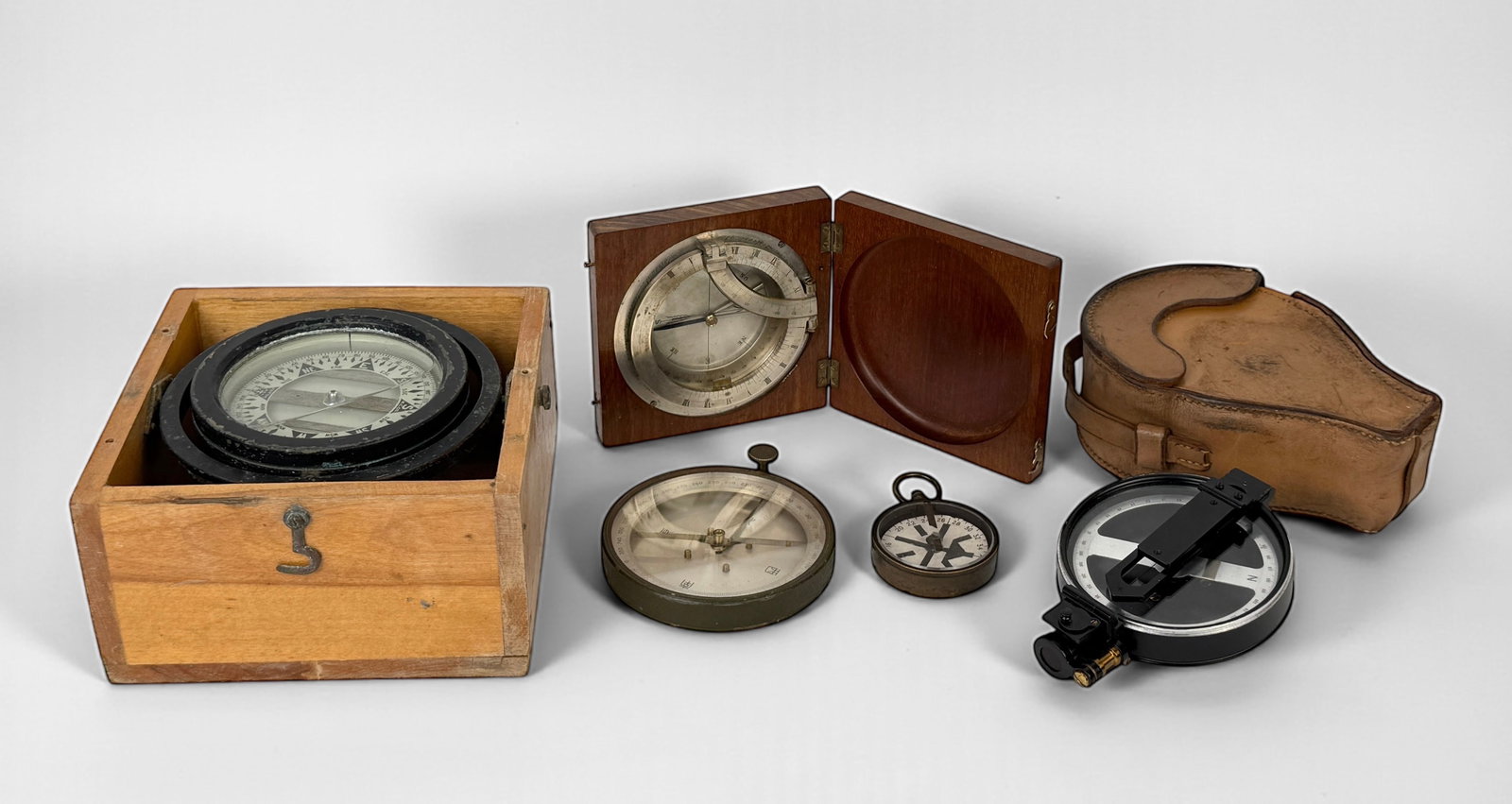 (5) Vintage Compasses (1 of 10)
