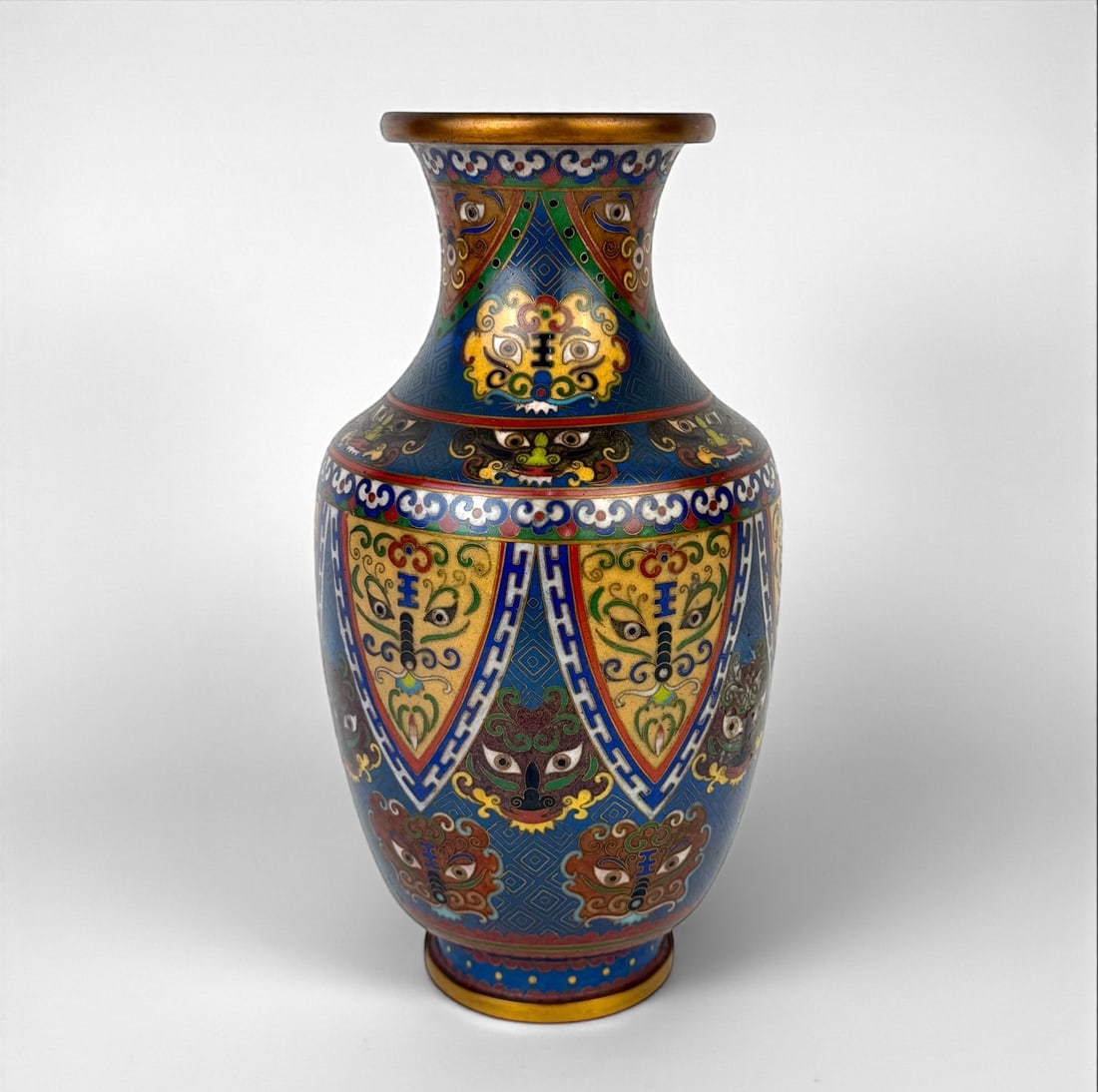 Antique Chinese Cloisonne Vase (1 of 4)
