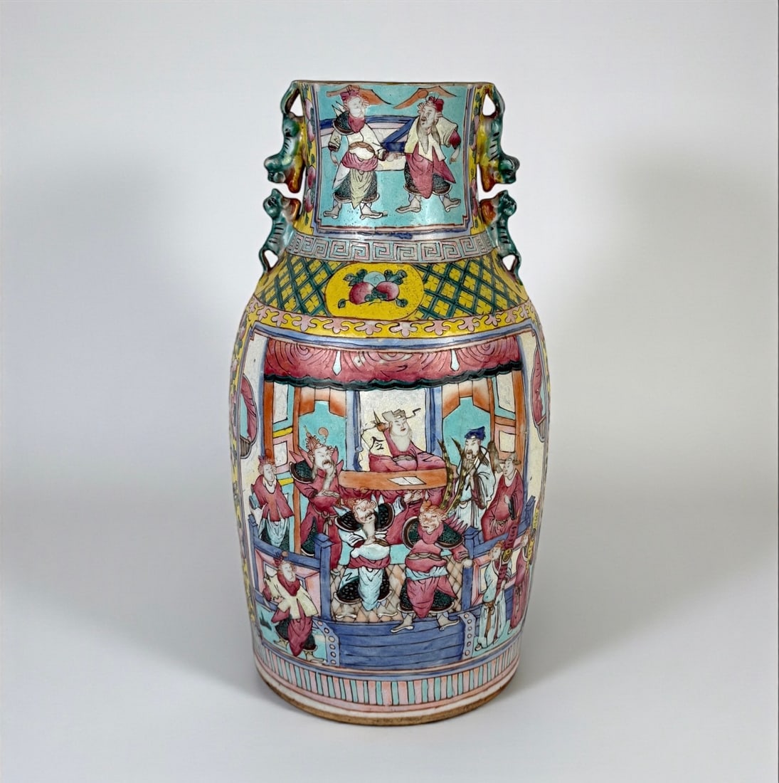 Late Qing Chinese Porcelain Vase (1 of 5)