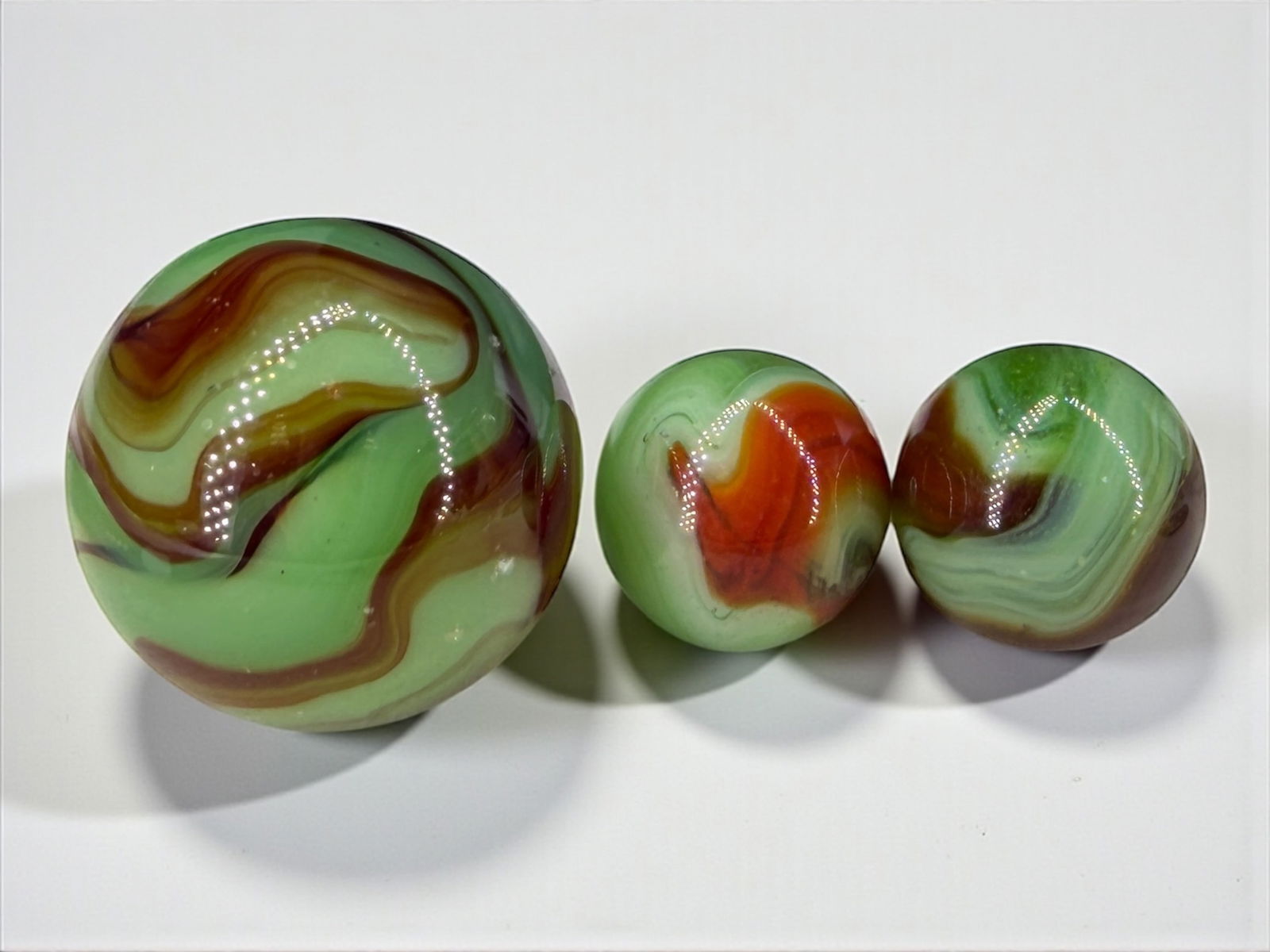 (3) Vintage Marbles (G) (1 of 2)