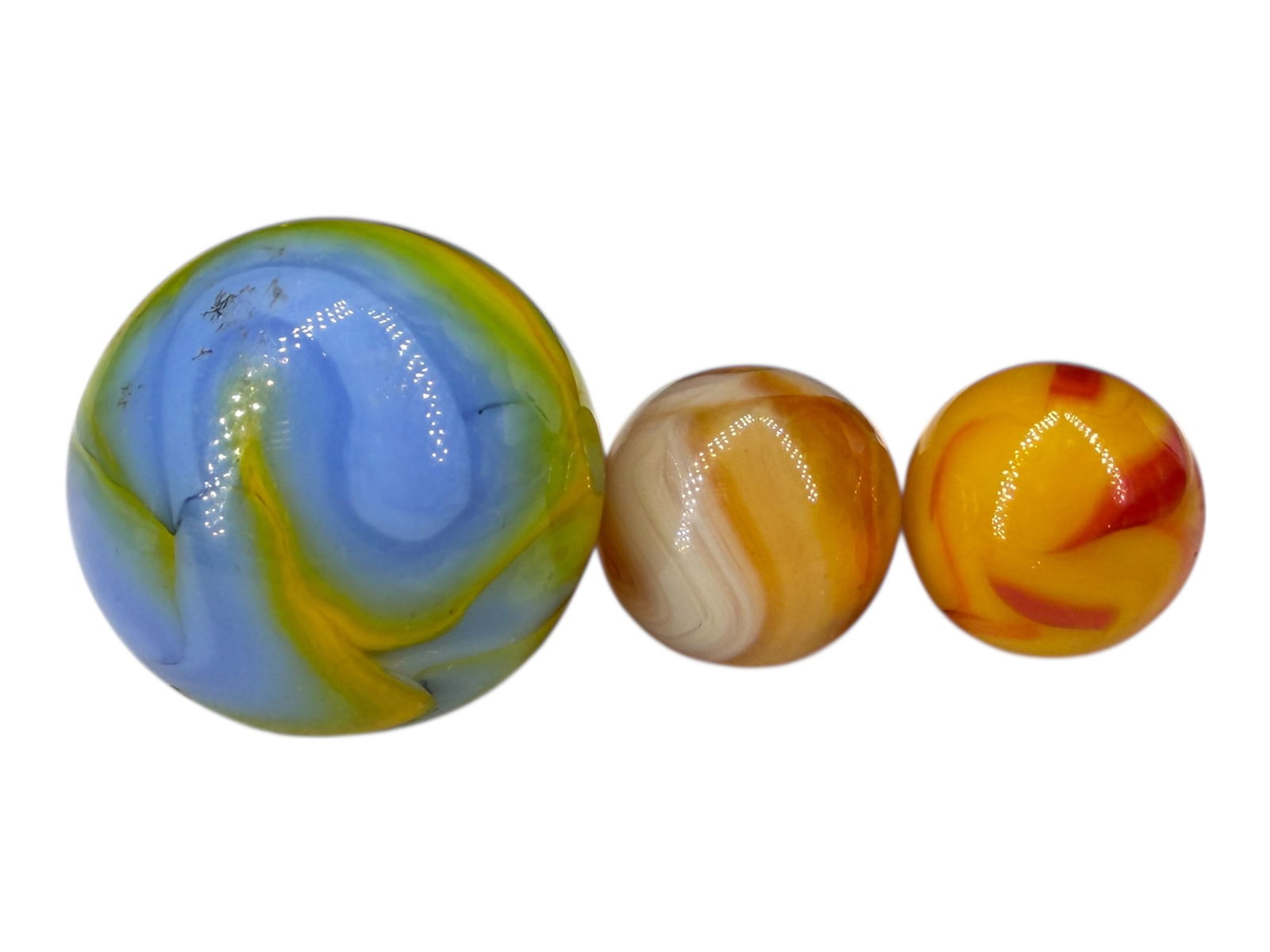 (3) Vintage Marbles (B) (1 of 2)