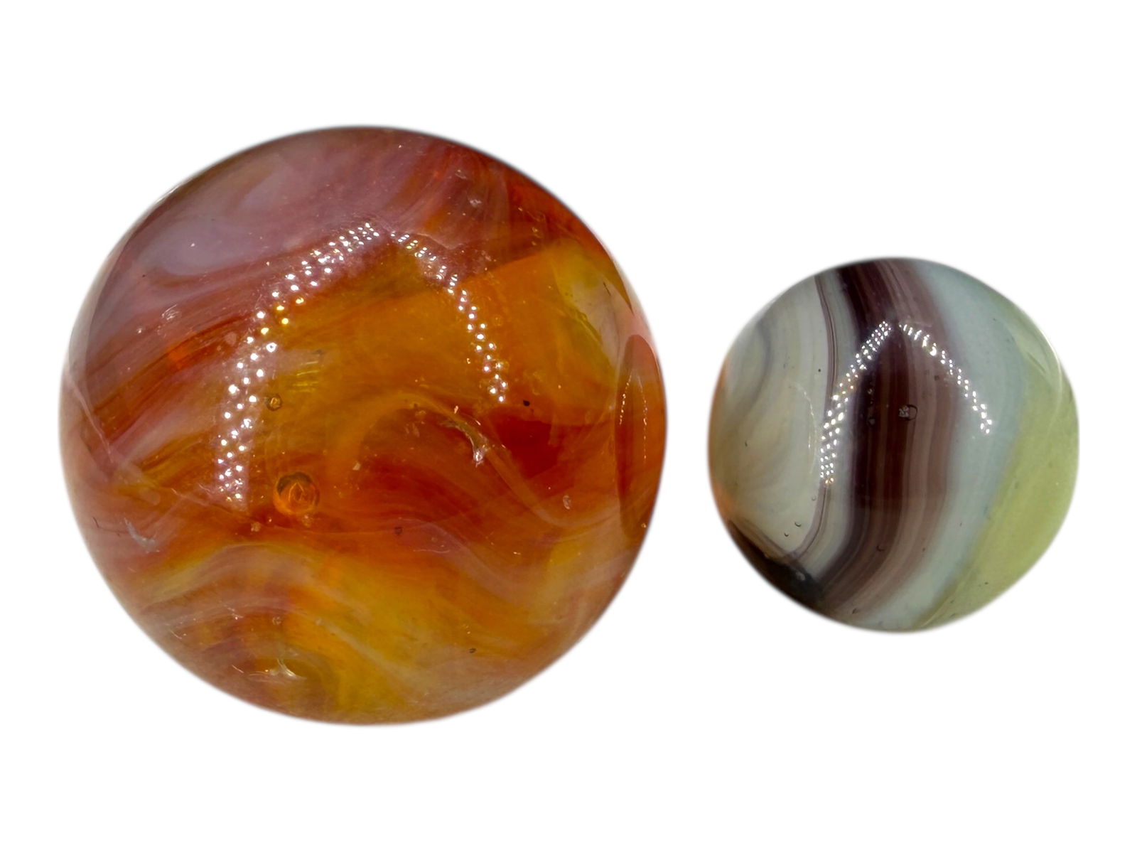 (2) Vintage Marbles (A) (1 of 2)
