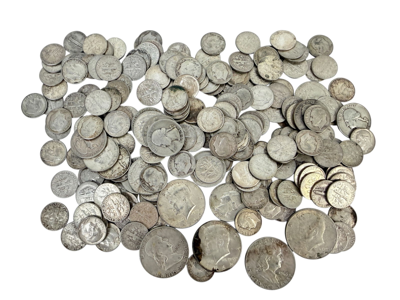 Large Group of Silver American Currency (1 of 5)