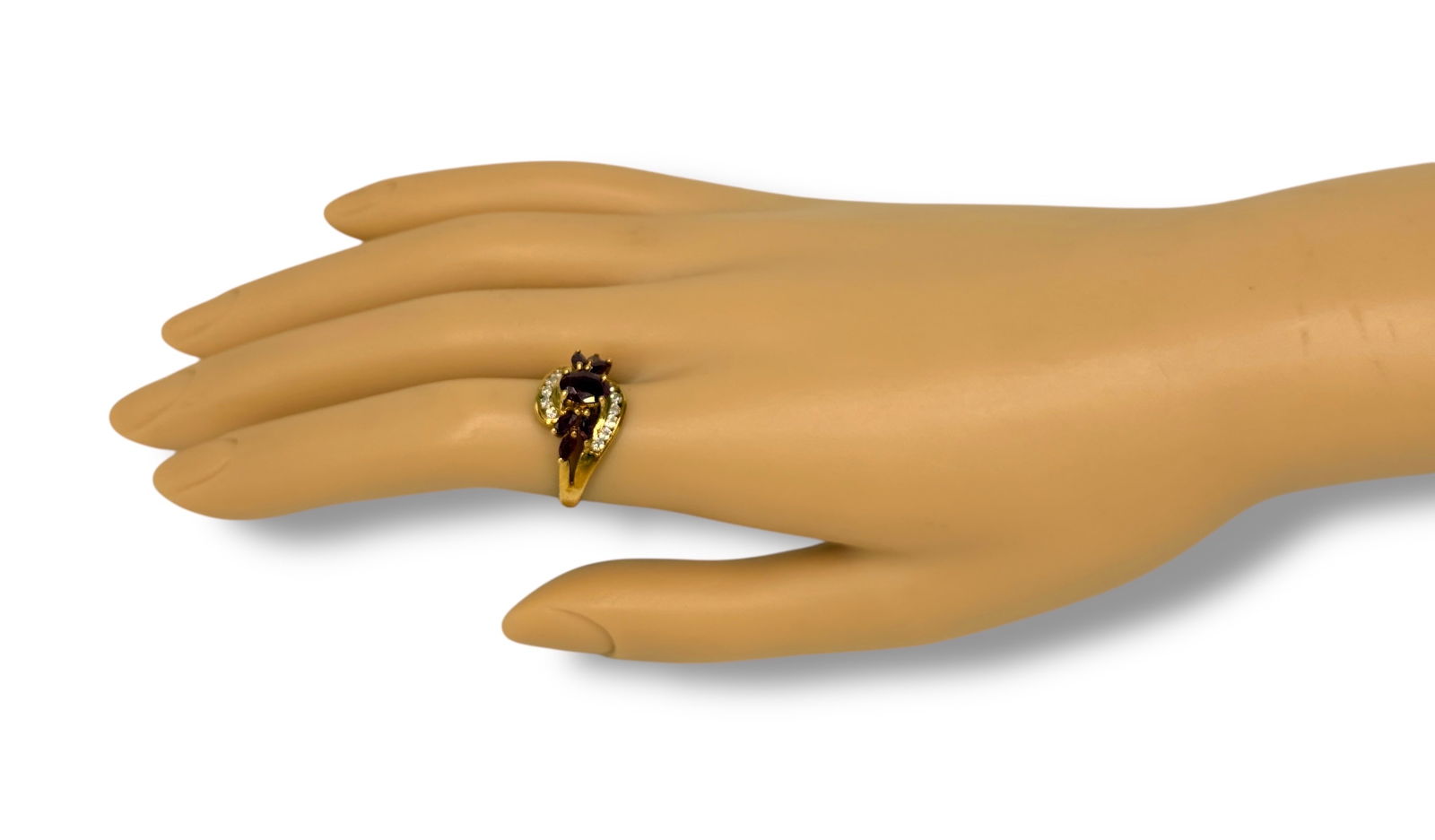 7.84CTTW Ruby Ring Set in 18K Gold - 4