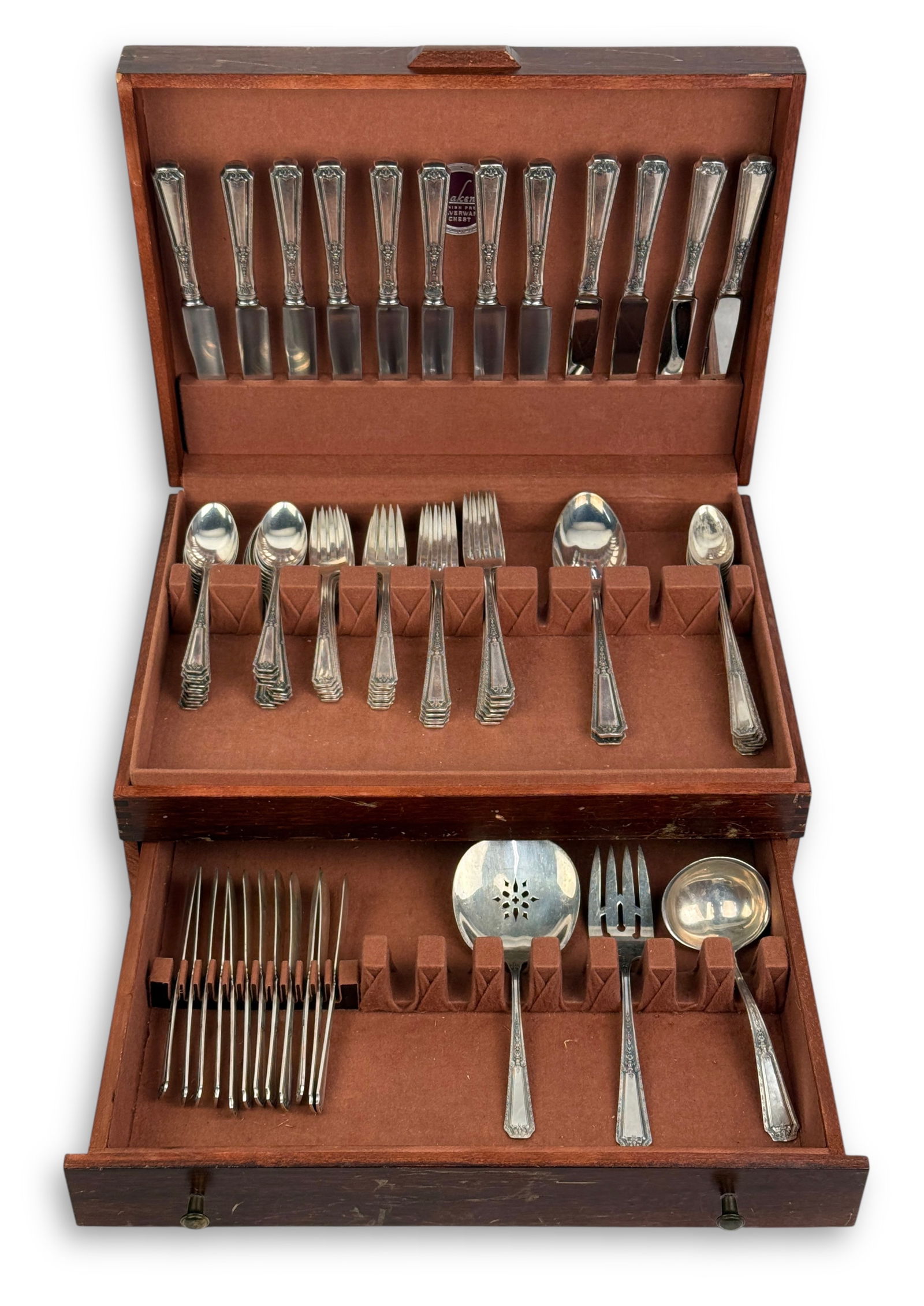 (86pc) Towle Sterling Flatware Set - 4