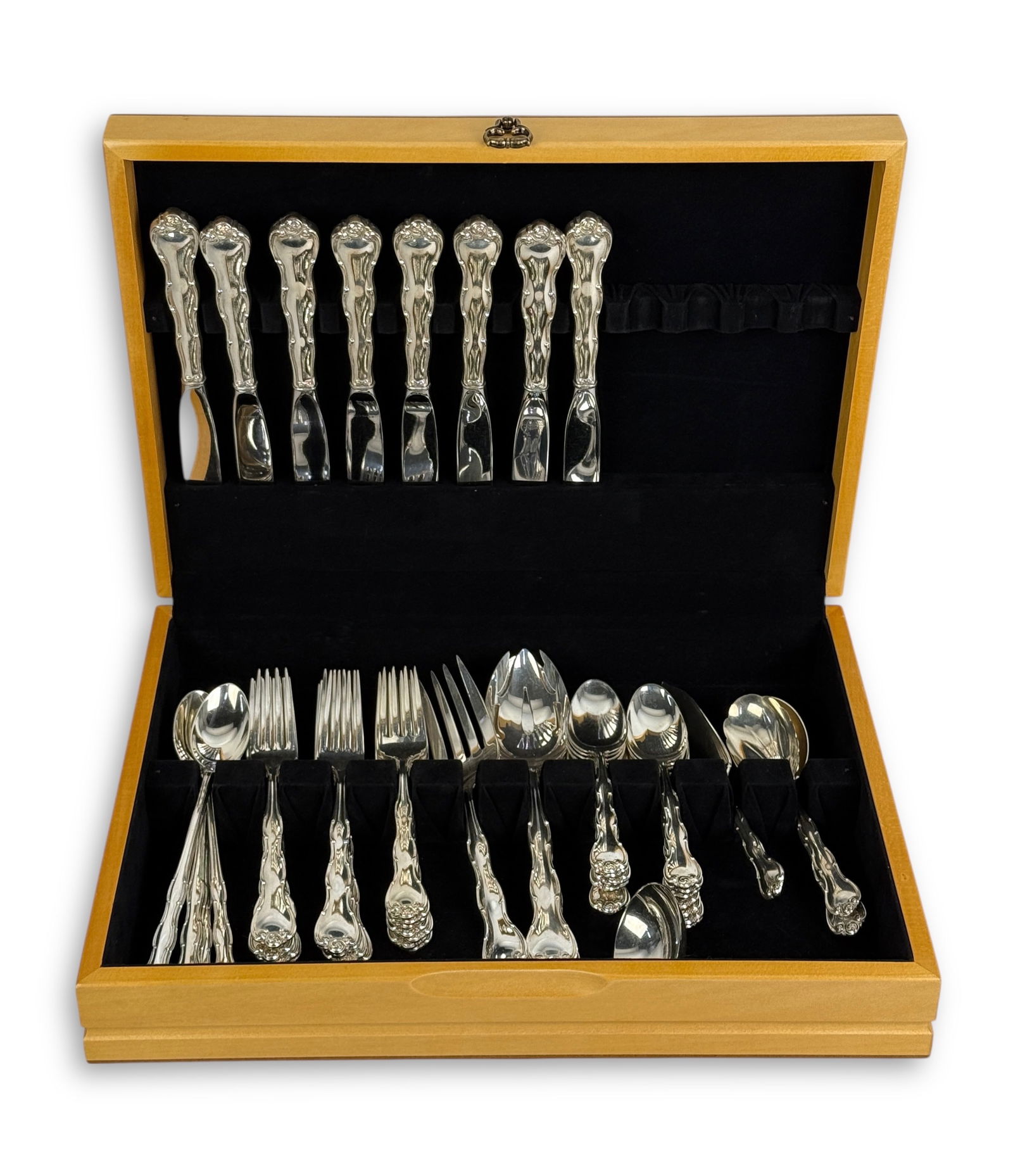 (53pc) Gorham Sterling Rondo Flatware Set - 5