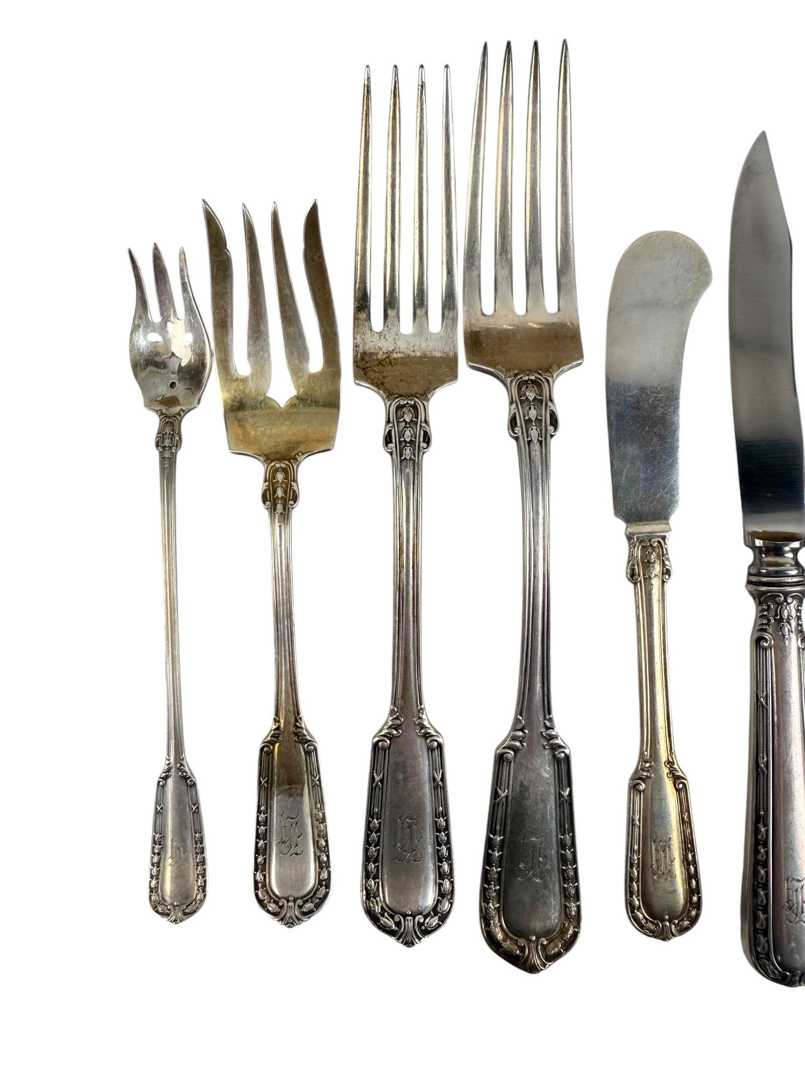 (162pc) Gorham Sterling Flatware Set - 2