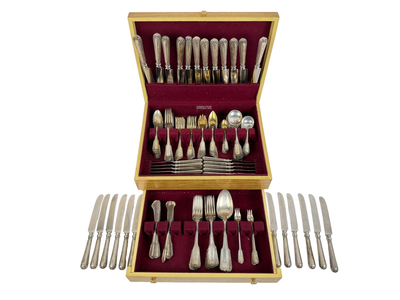 (162pc) Gorham Sterling Flatware Set - 4