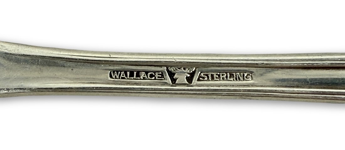 (54 pc) Wallace Rose Point Sterling Silver Flatware Set - 2
