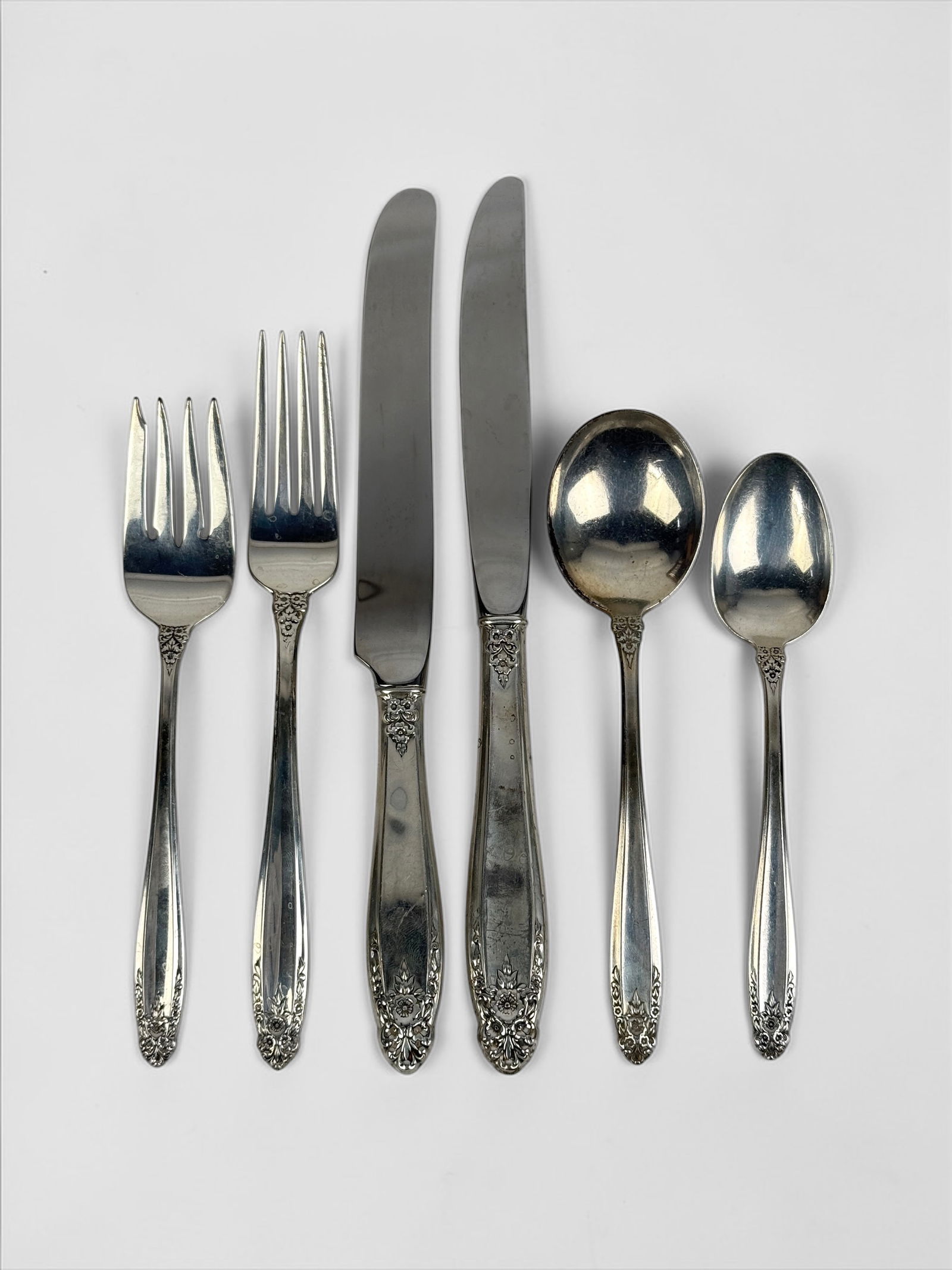 (87pc) International Prelude Sterling Silver Flatware Set (1 of 4)
