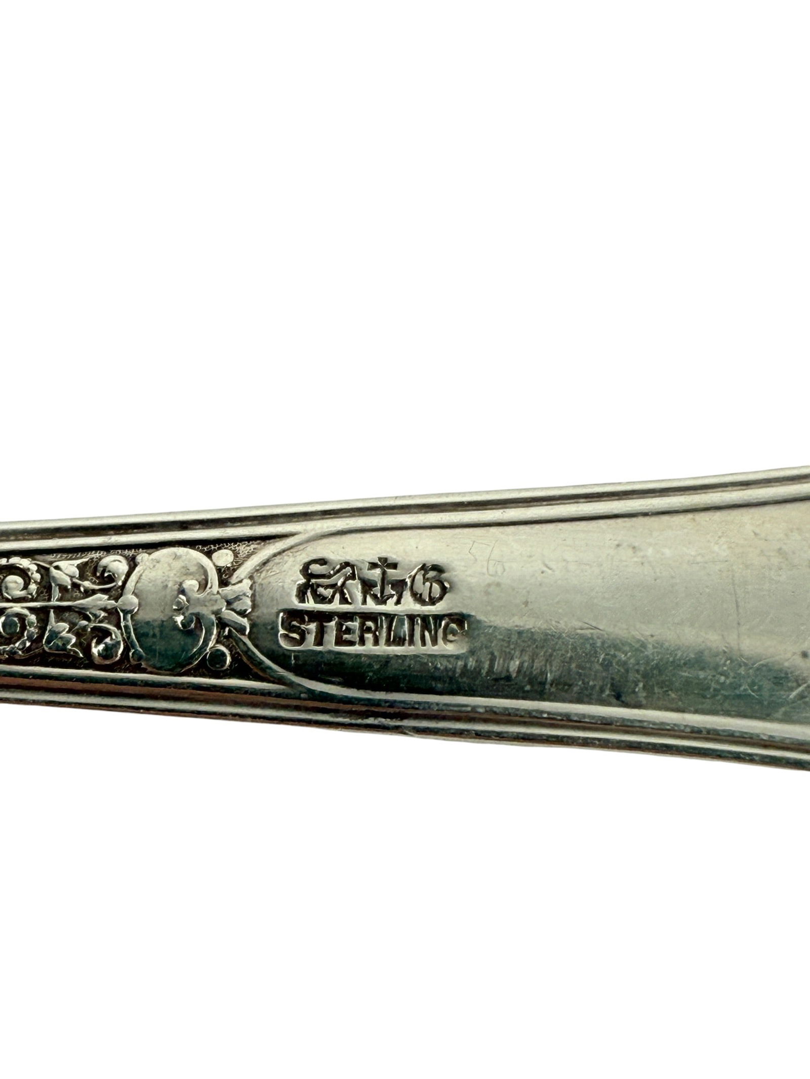 (12pc) Gorham Medici Sterling Shell Flatware - 3