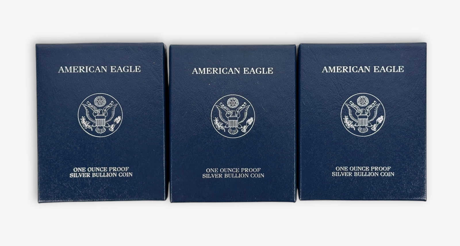 (3) 2004 Silver Proof American Eagles - 2